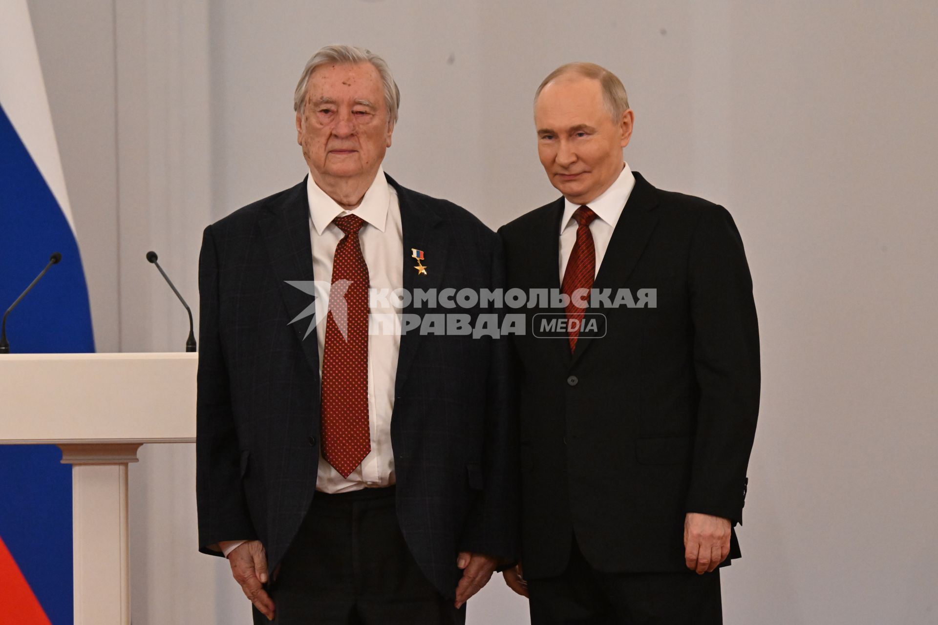 Александр Проханов и Владимир Путин