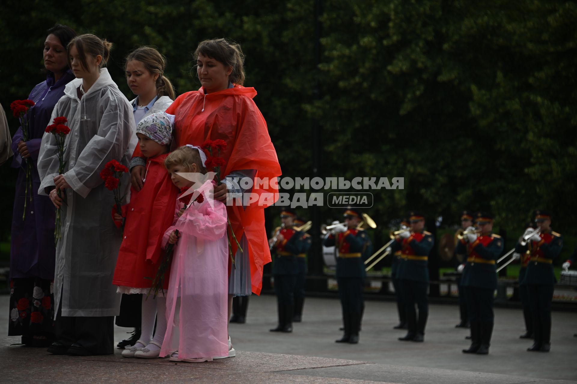 Профилактика Вечного огня в Александровском саду