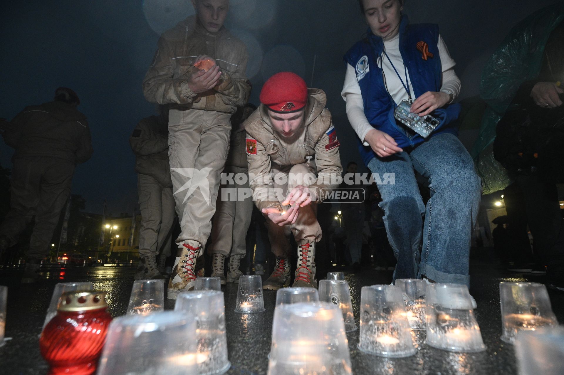 Акция Свеча памяти в Санкт-Петербурге