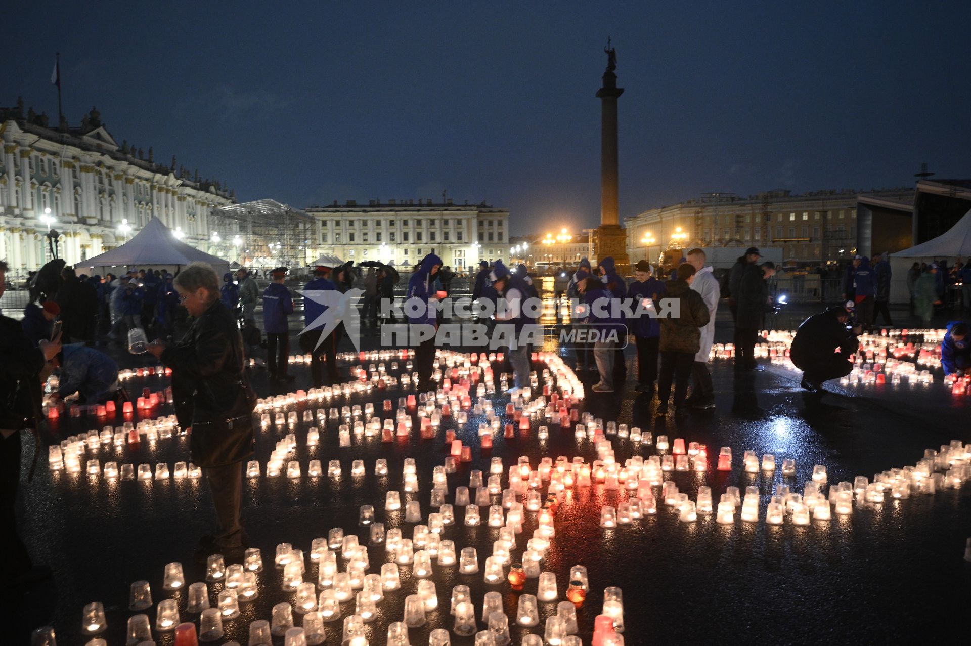 Акция Свеча памяти в Санкт-Петербурге