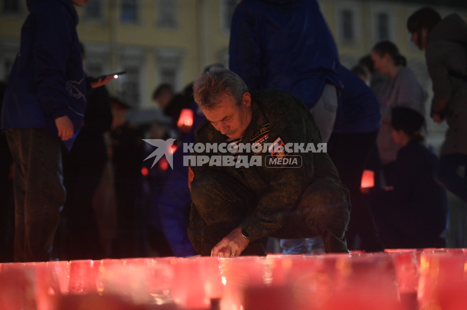 Акция Свеча памяти в Санкт-Петербурге