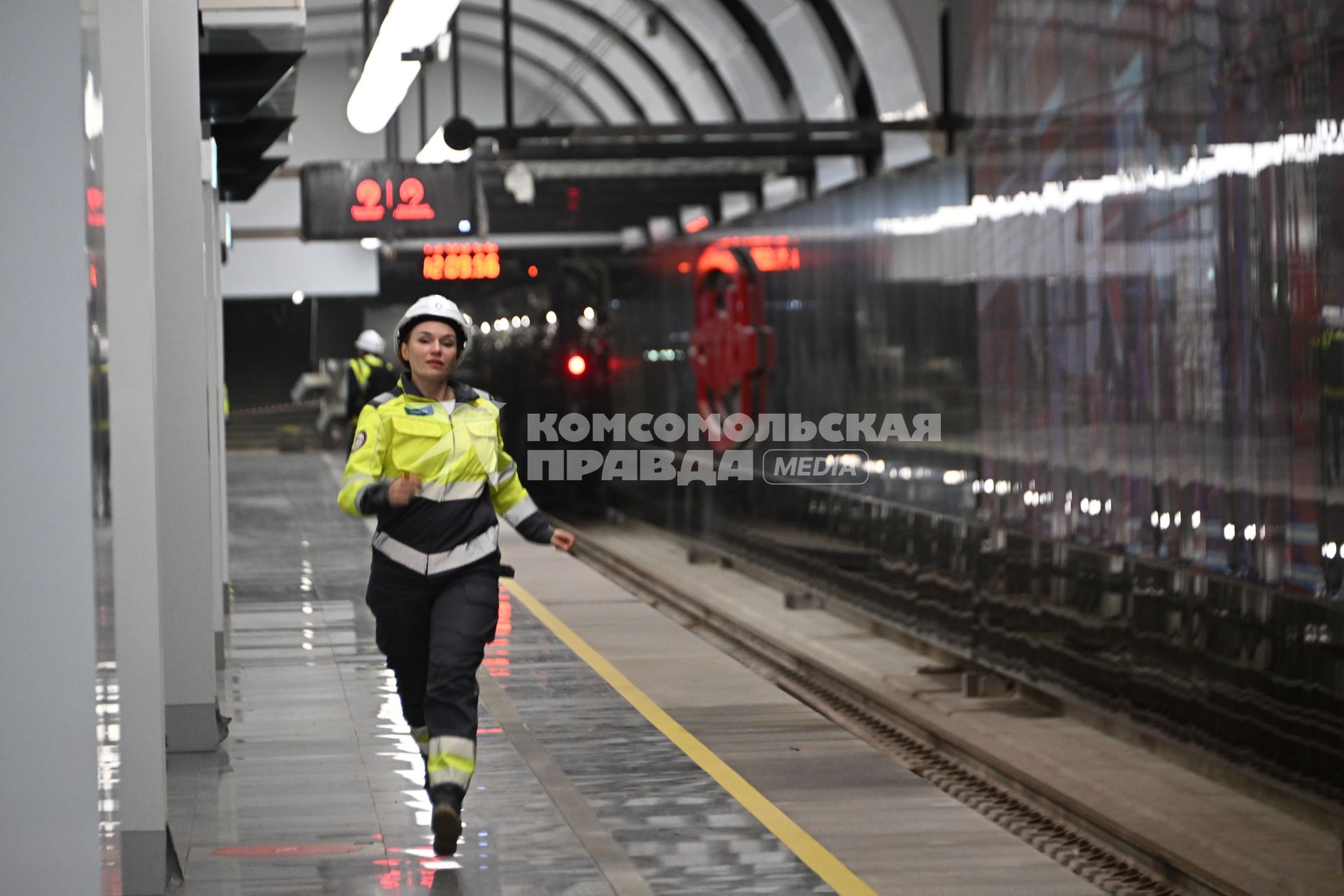 Технический пуск нового участка Троицкой линии метро