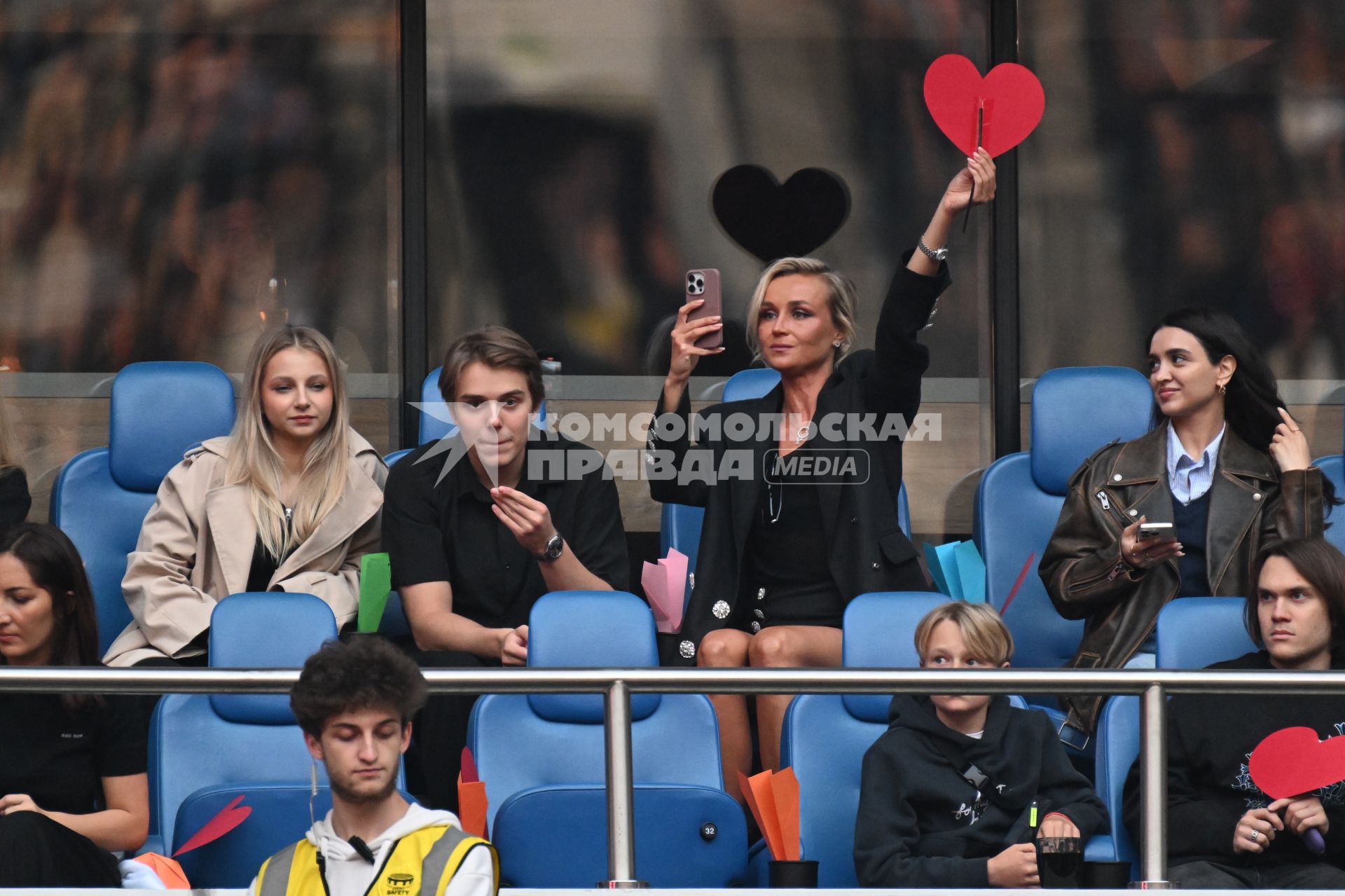 Полина Гагарина  с сыном