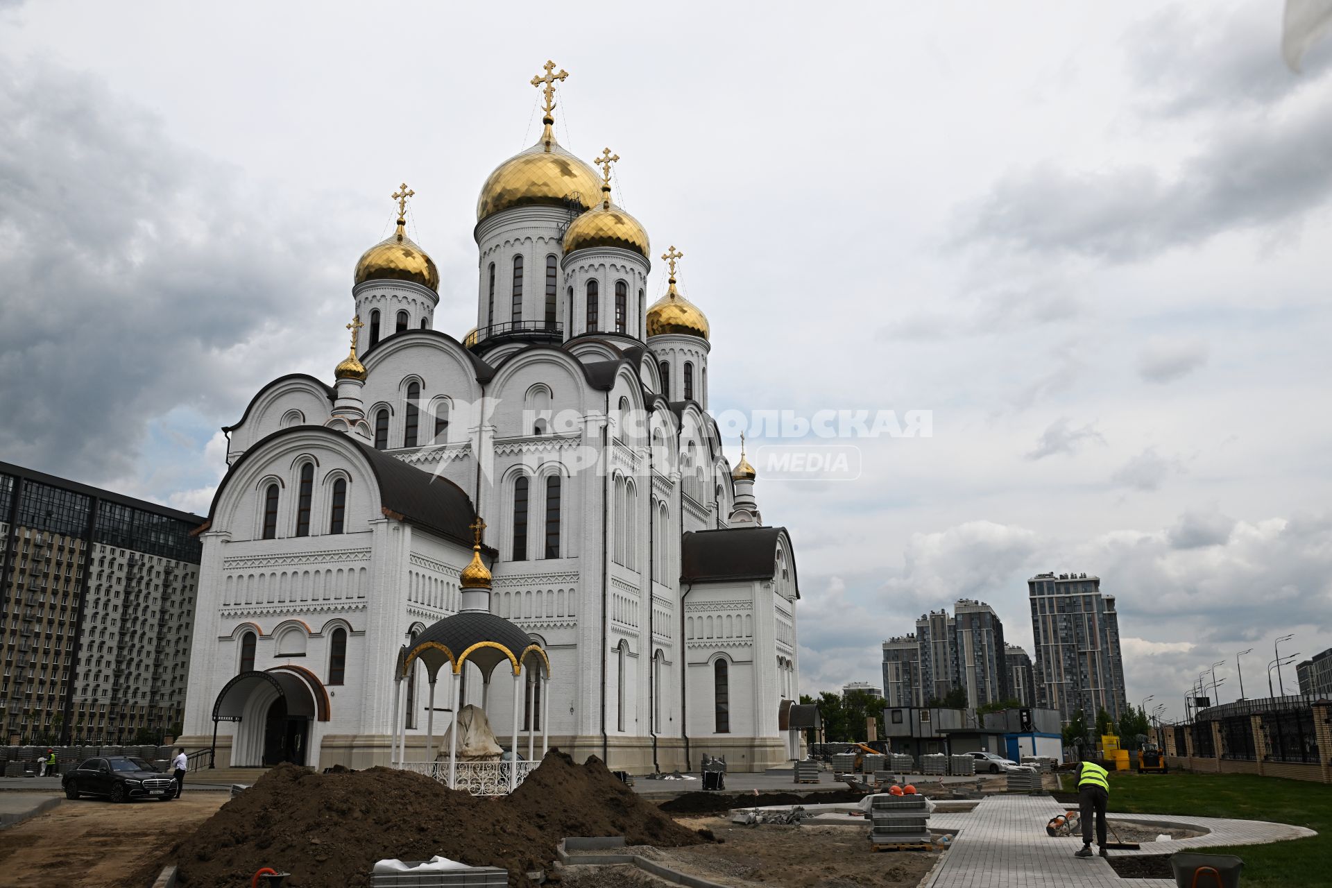 Храм Успения Пресвятой Богородицы в Березовой алее в Останкино