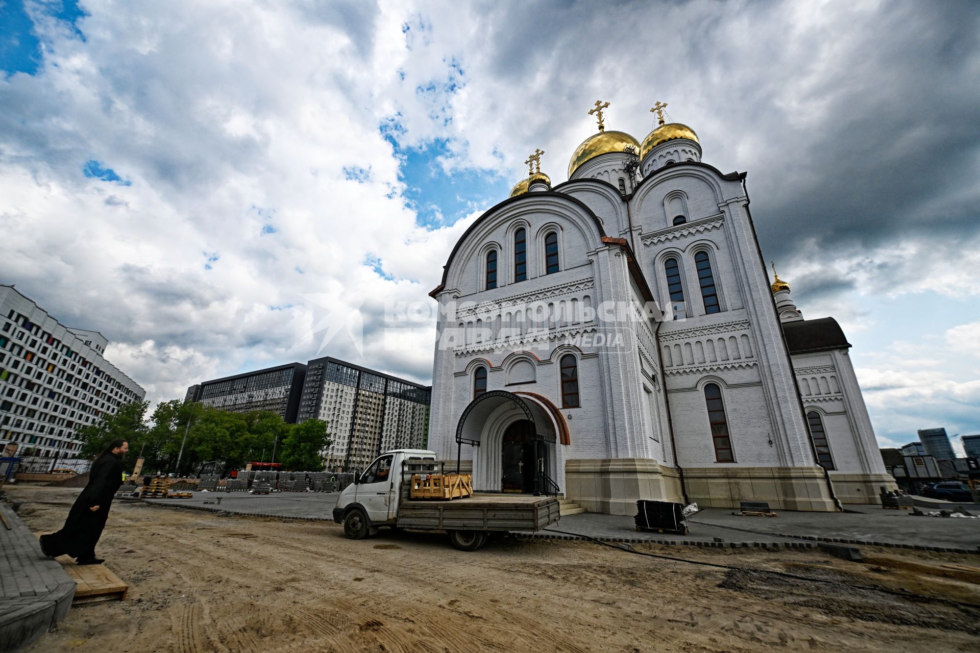 Храм Успения Пресвятой Богородицы в Березовой алее в Останкино