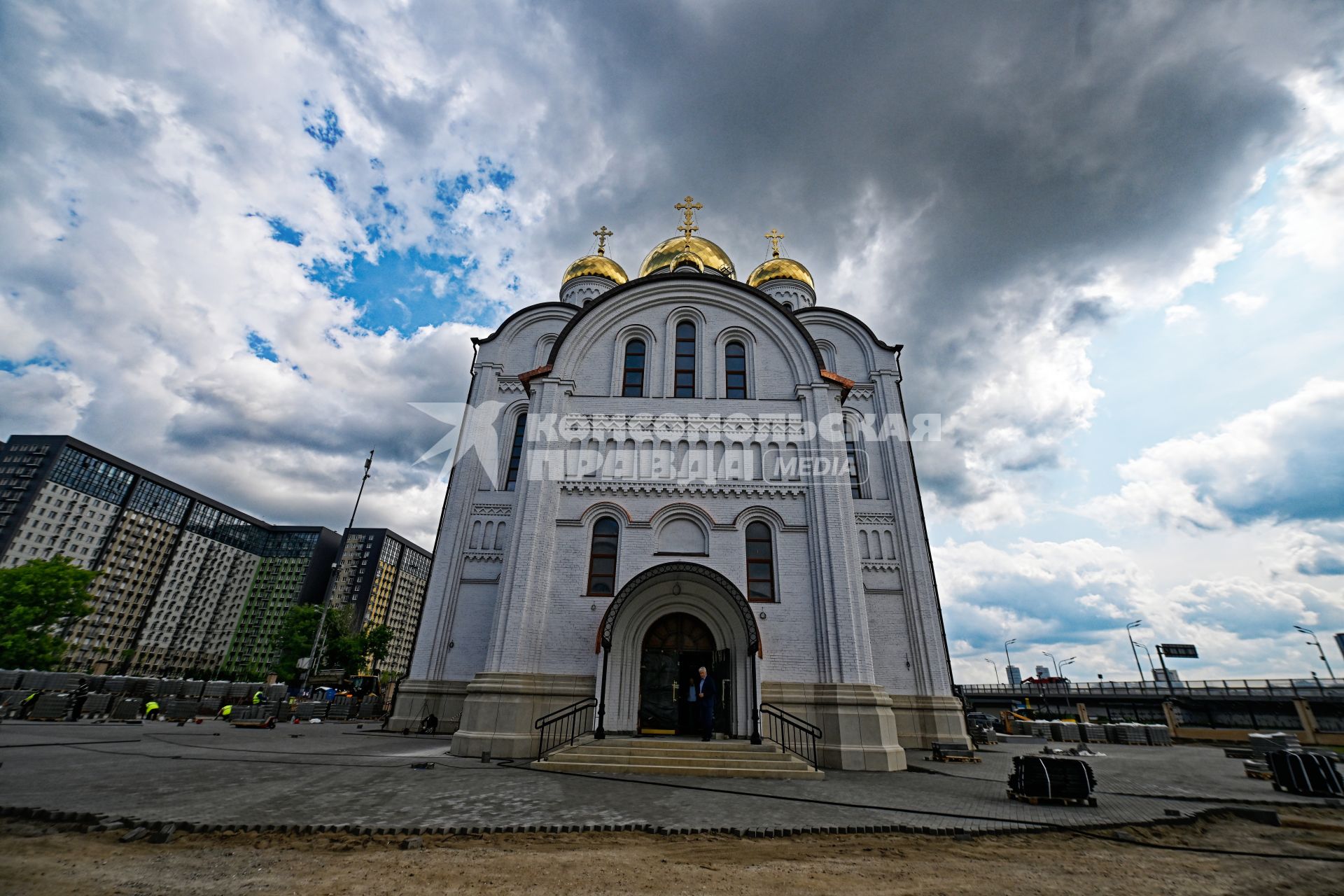 Храм Успения Пресвятой Богородицы в Березовой алее в Останкино