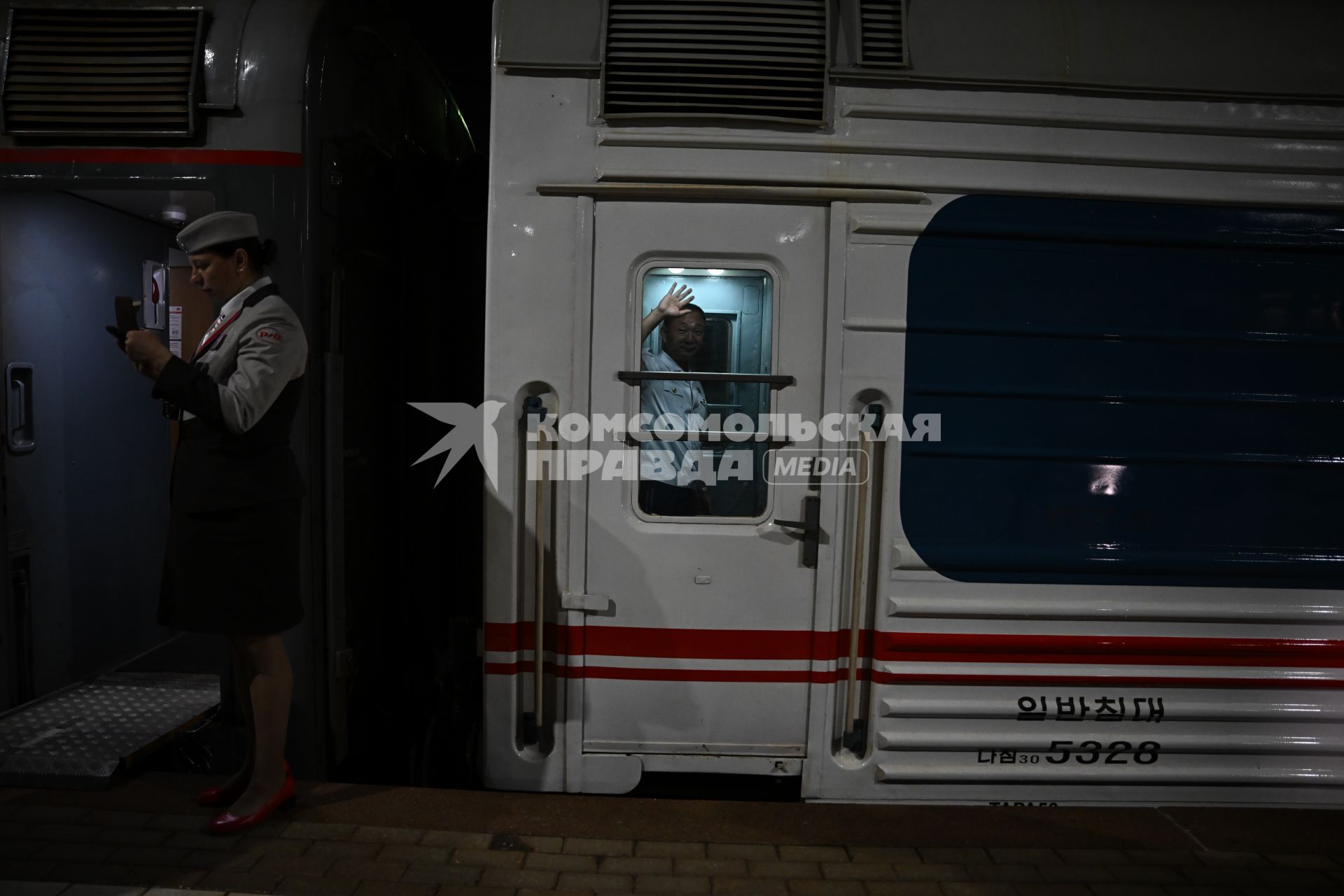 Первый поезд из Москвы в Пхеньян отправился с Ярославского вокзала