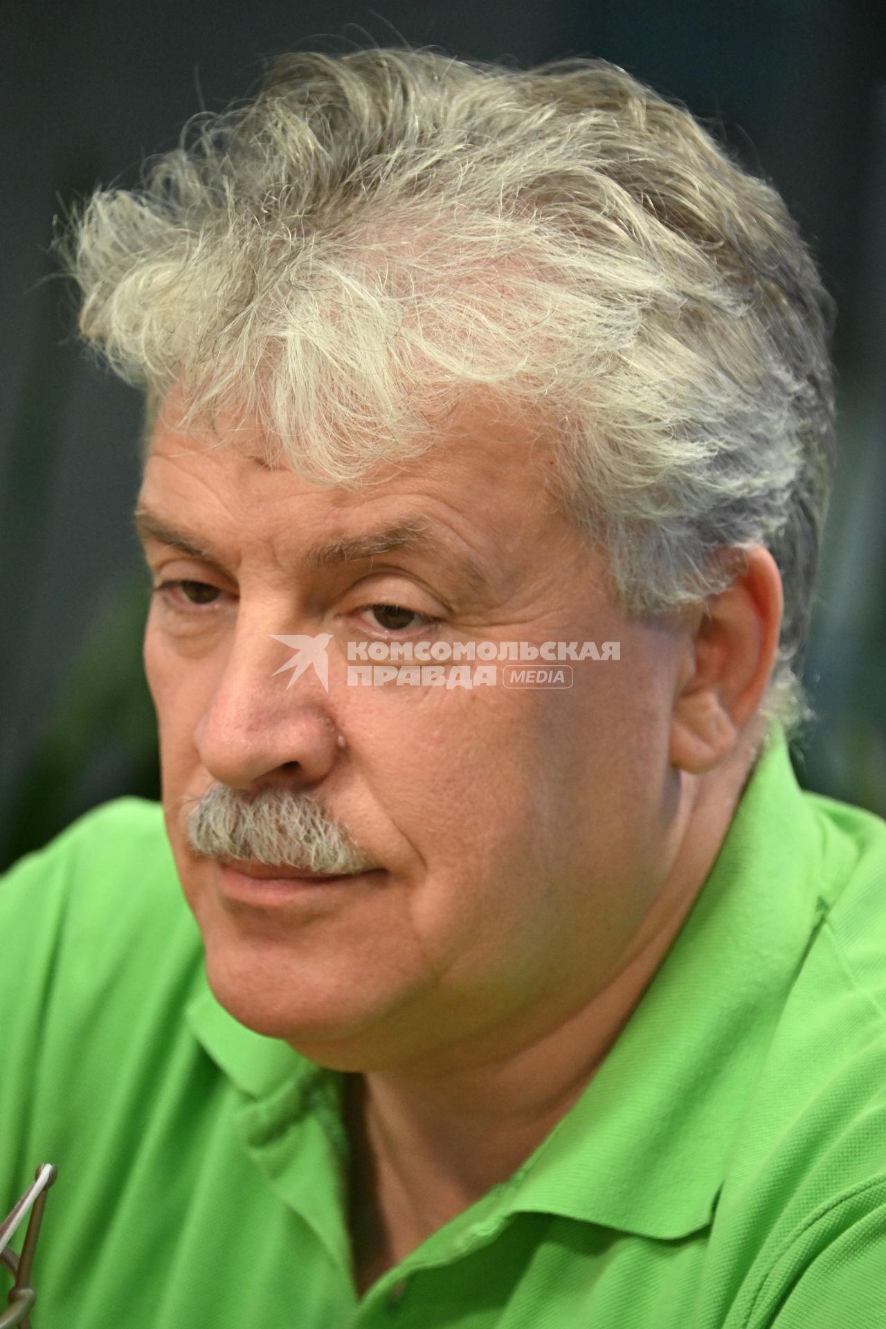 Павел Грудинин  на радиостанции Комсомольская правда