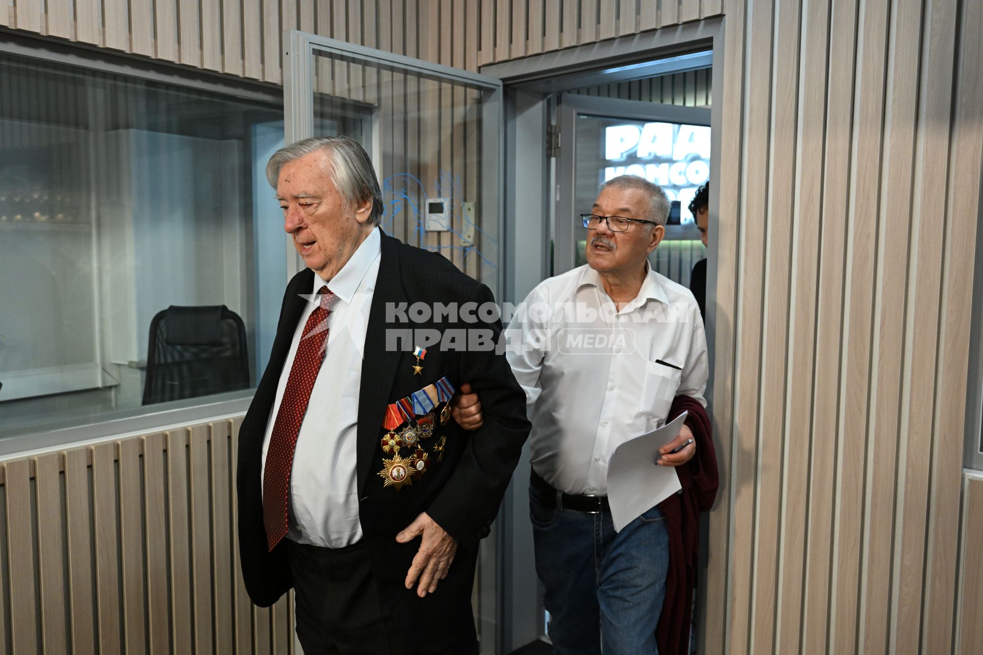 Александр Проханов на радиостанции Комсомольская правда\"