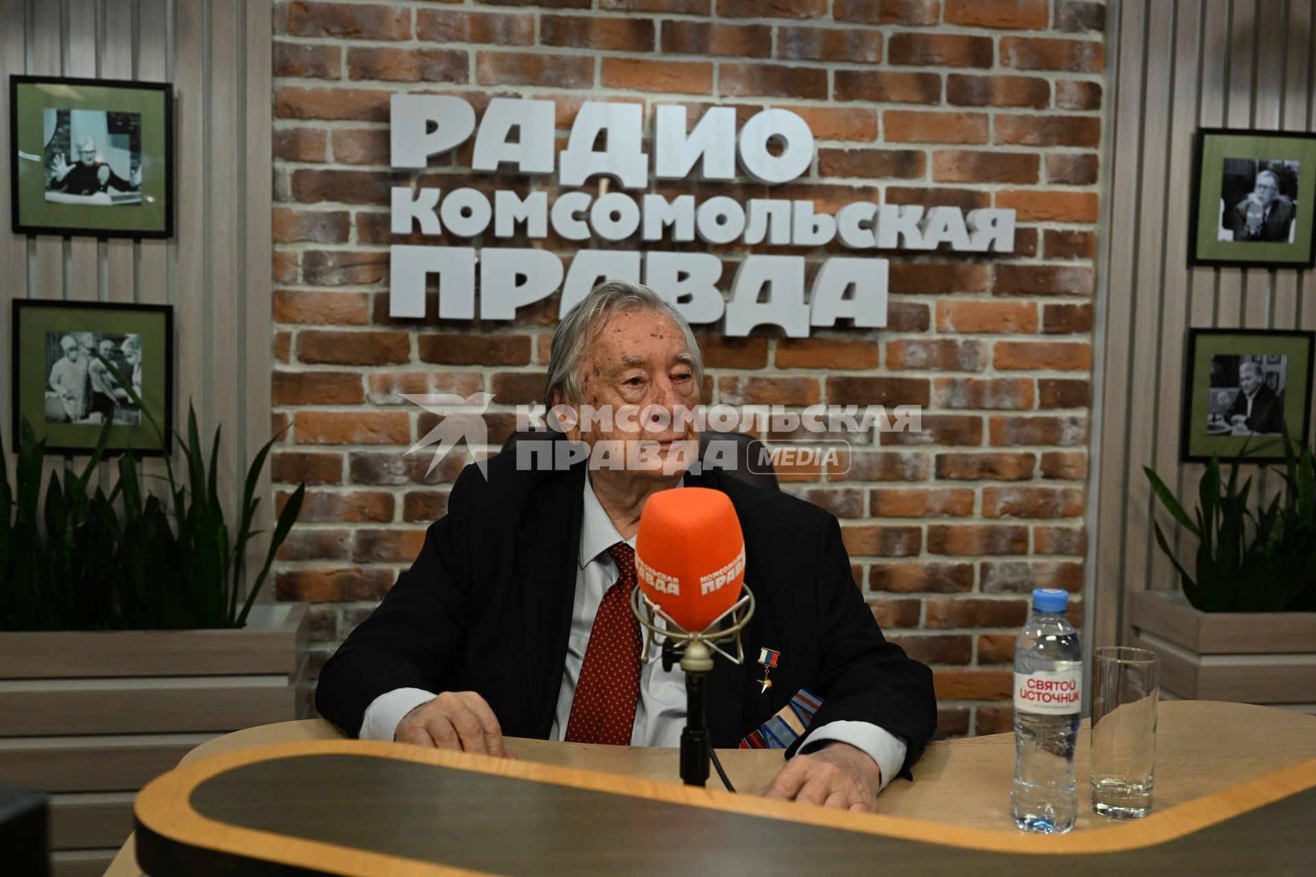Александр Проханов на радиостанции Комсомольская правда