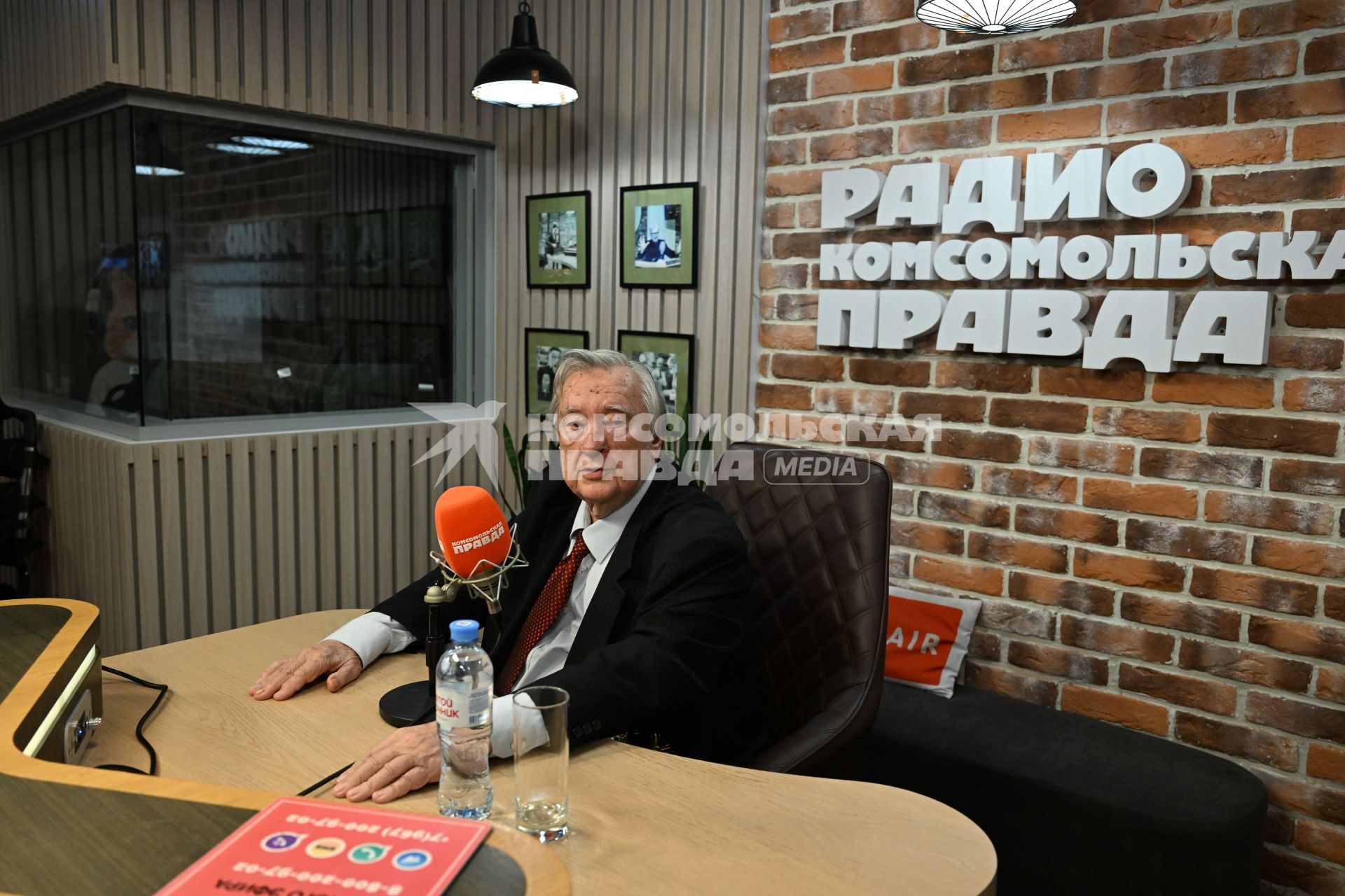 Александр Проханов на радиостанции Комсомольская правда