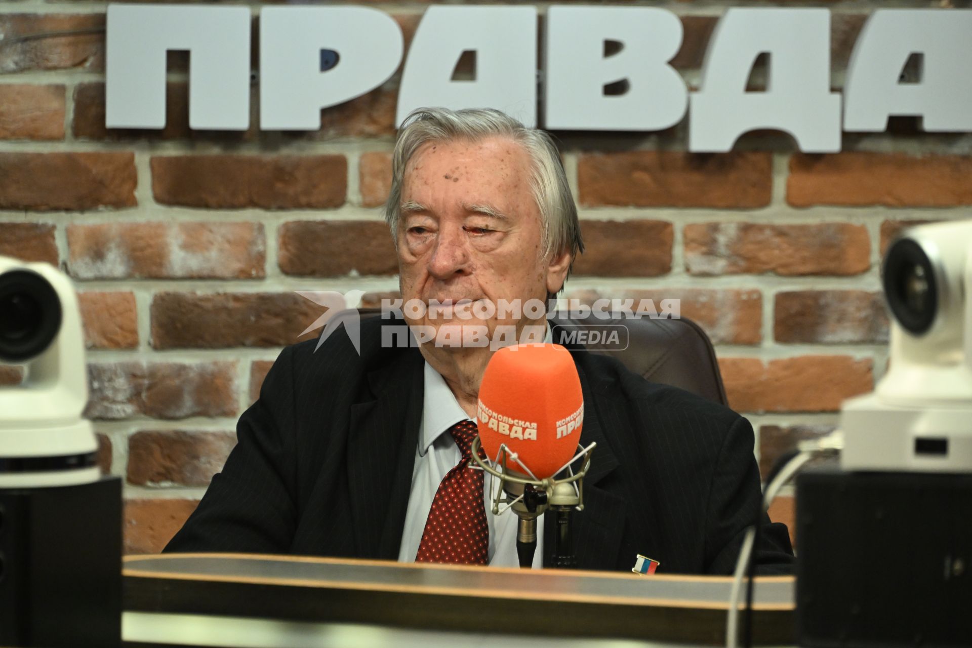 Александр Проханов на радиостанции Комсомольская правда