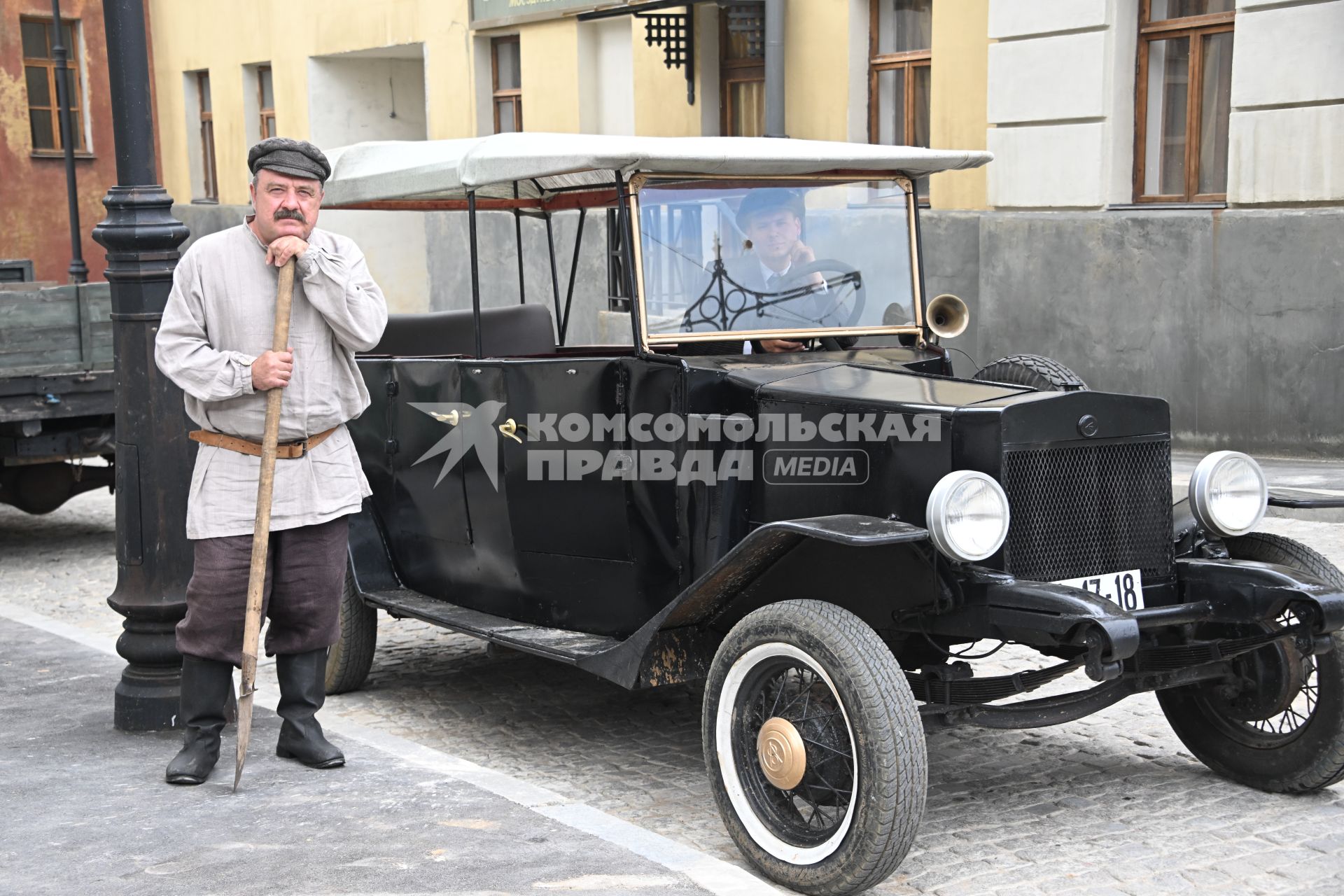 Съемки фильма Лиля\" в кинопарке Москино