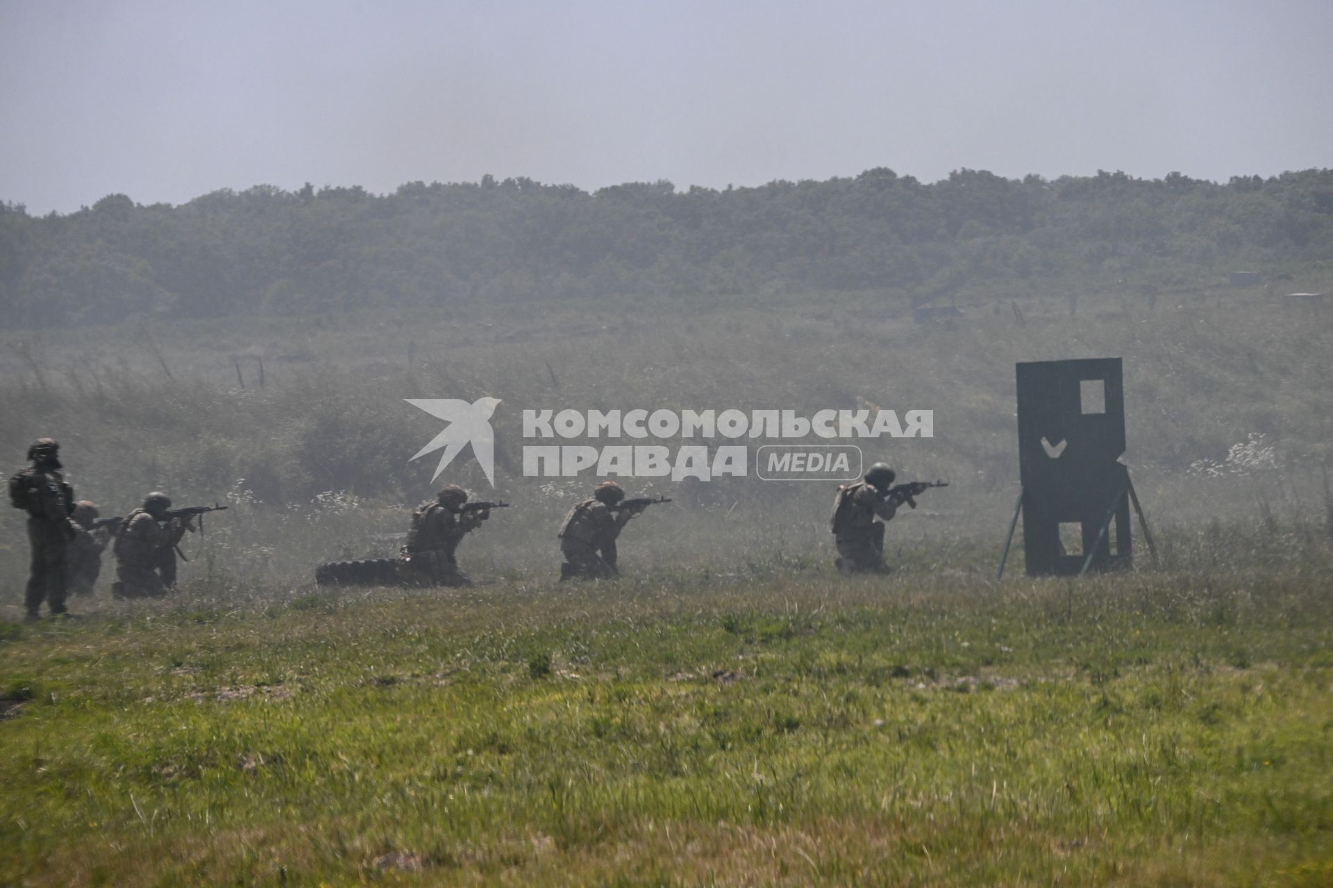 Открытие нового общевойскового полигона ЮВО в Краснодарском крае