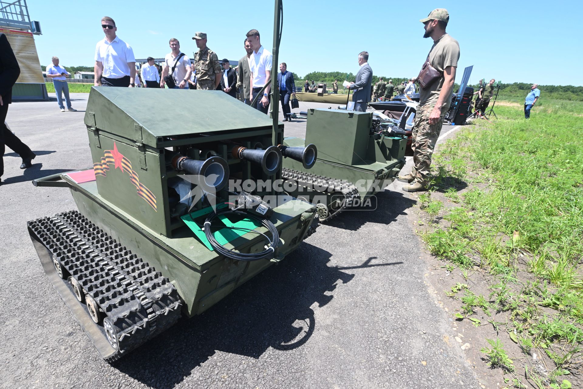 Открытие нового общевойскового полигона ЮВО в Краснодарском крае