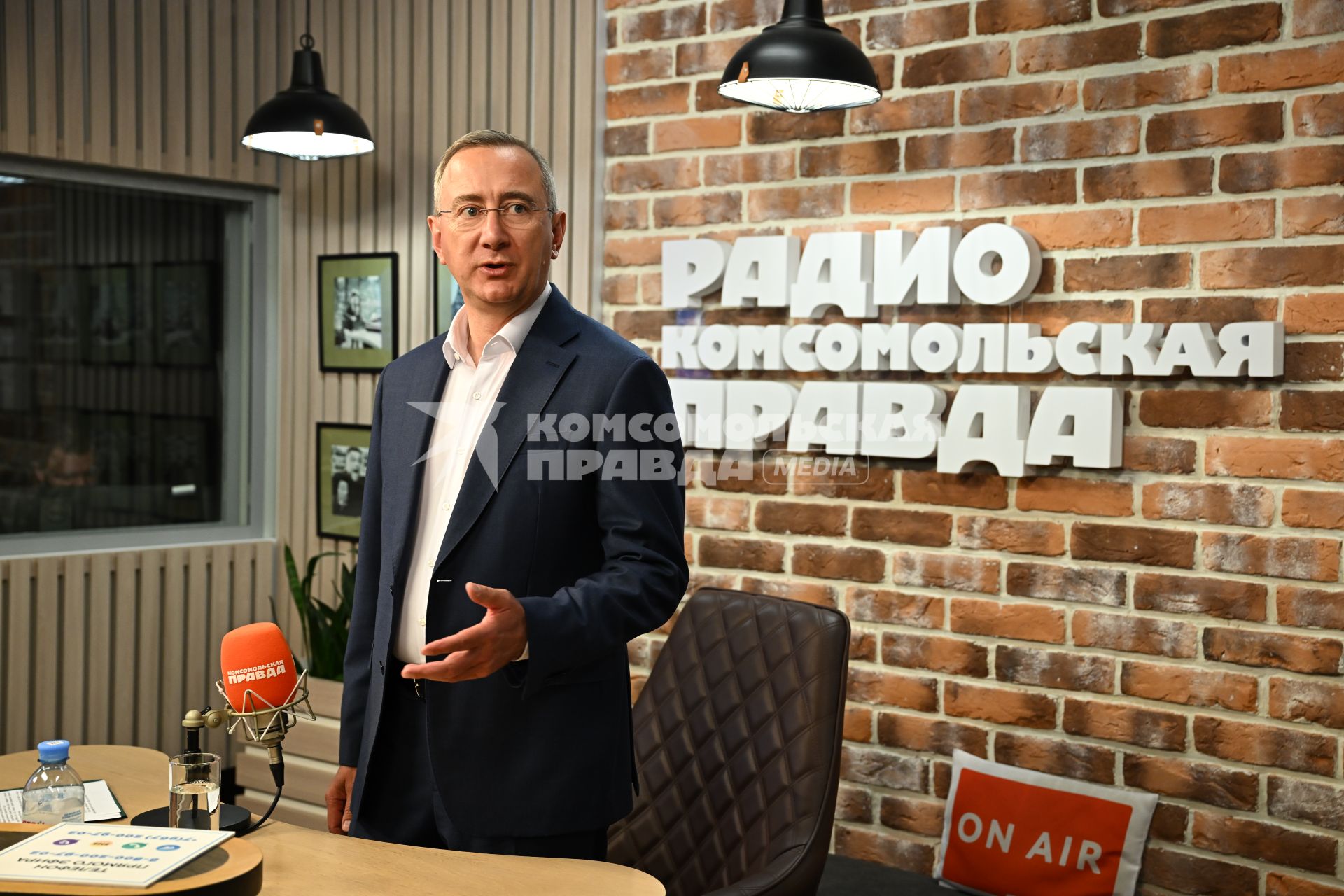 Владислав Шапша на радиостанции `Комсомольская правда`