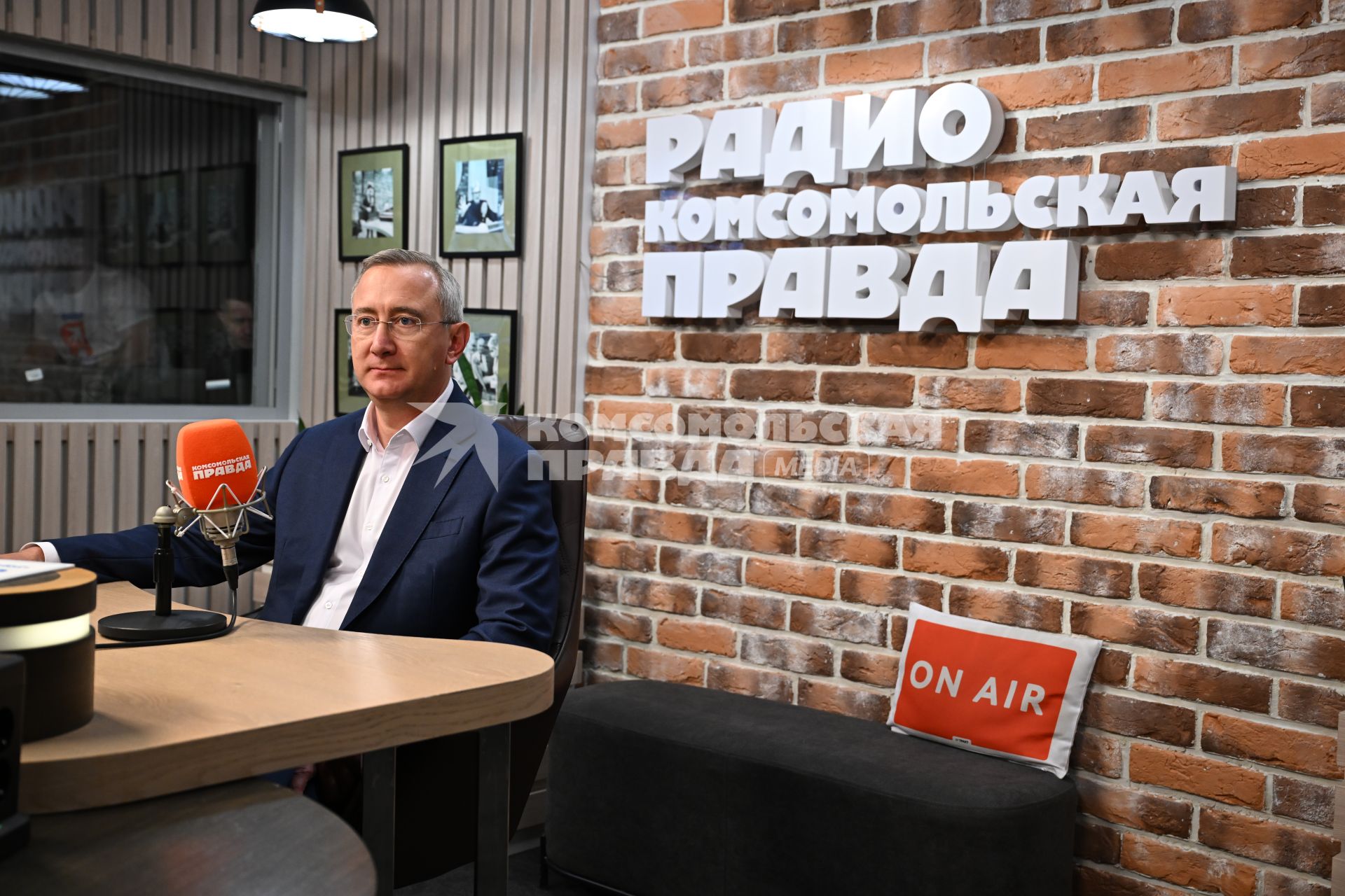 Владислав Шапша на радиостанции `Комсомольская правда`