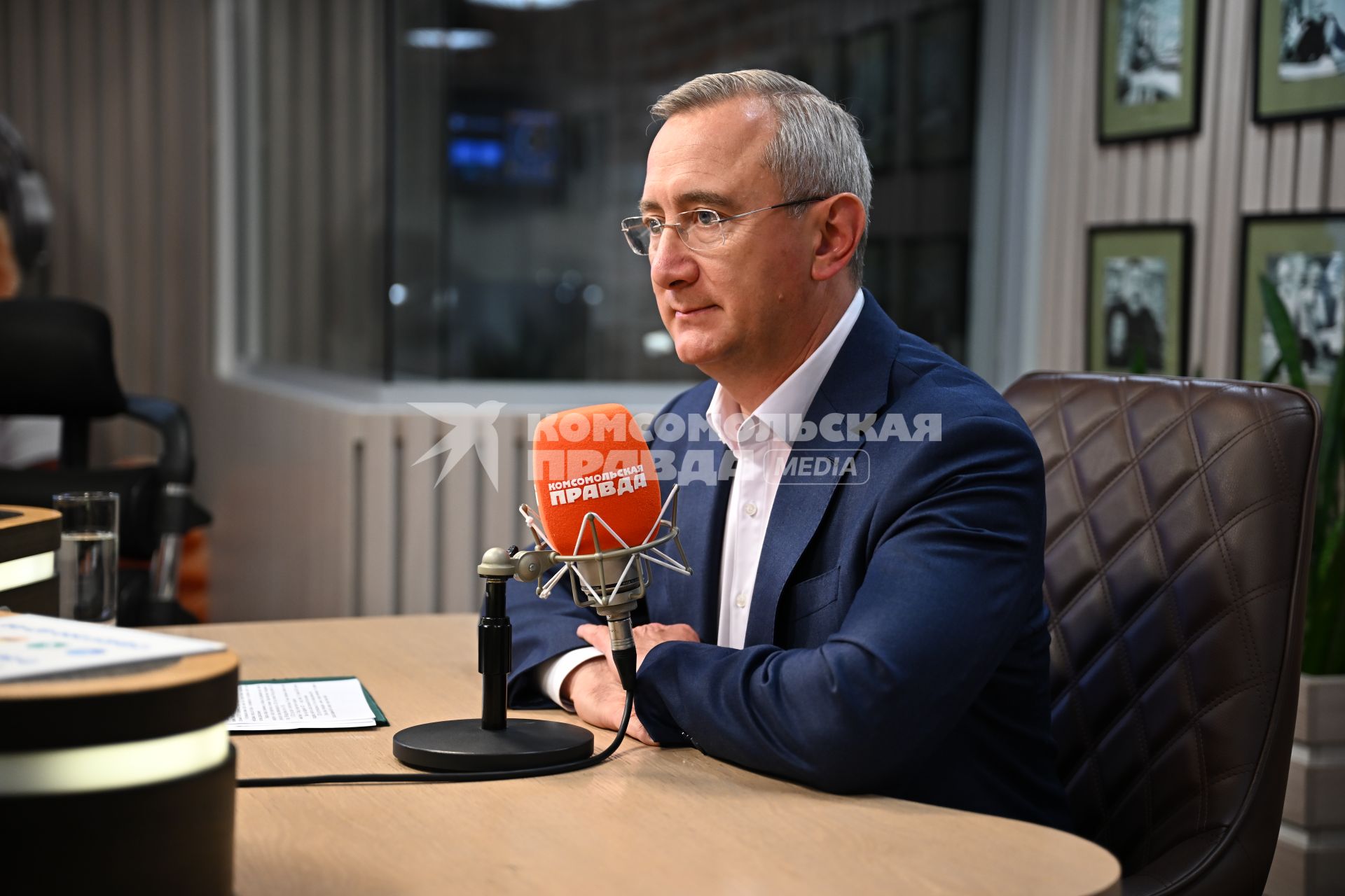 Владислав Шапша на радиостанции `Комсомольская правда`
