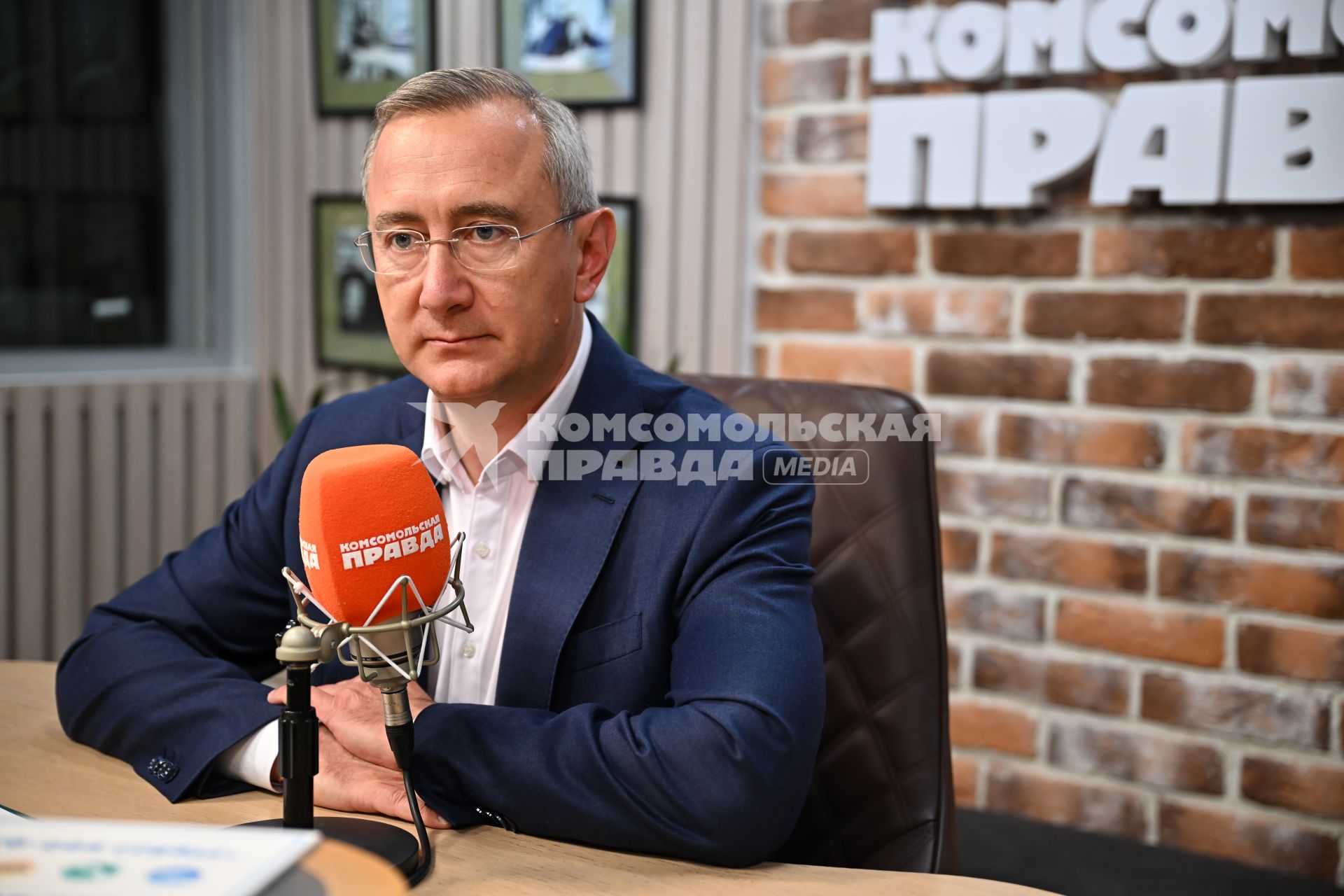 Владислав Шапша на радиостанции `Комсомольская правда`