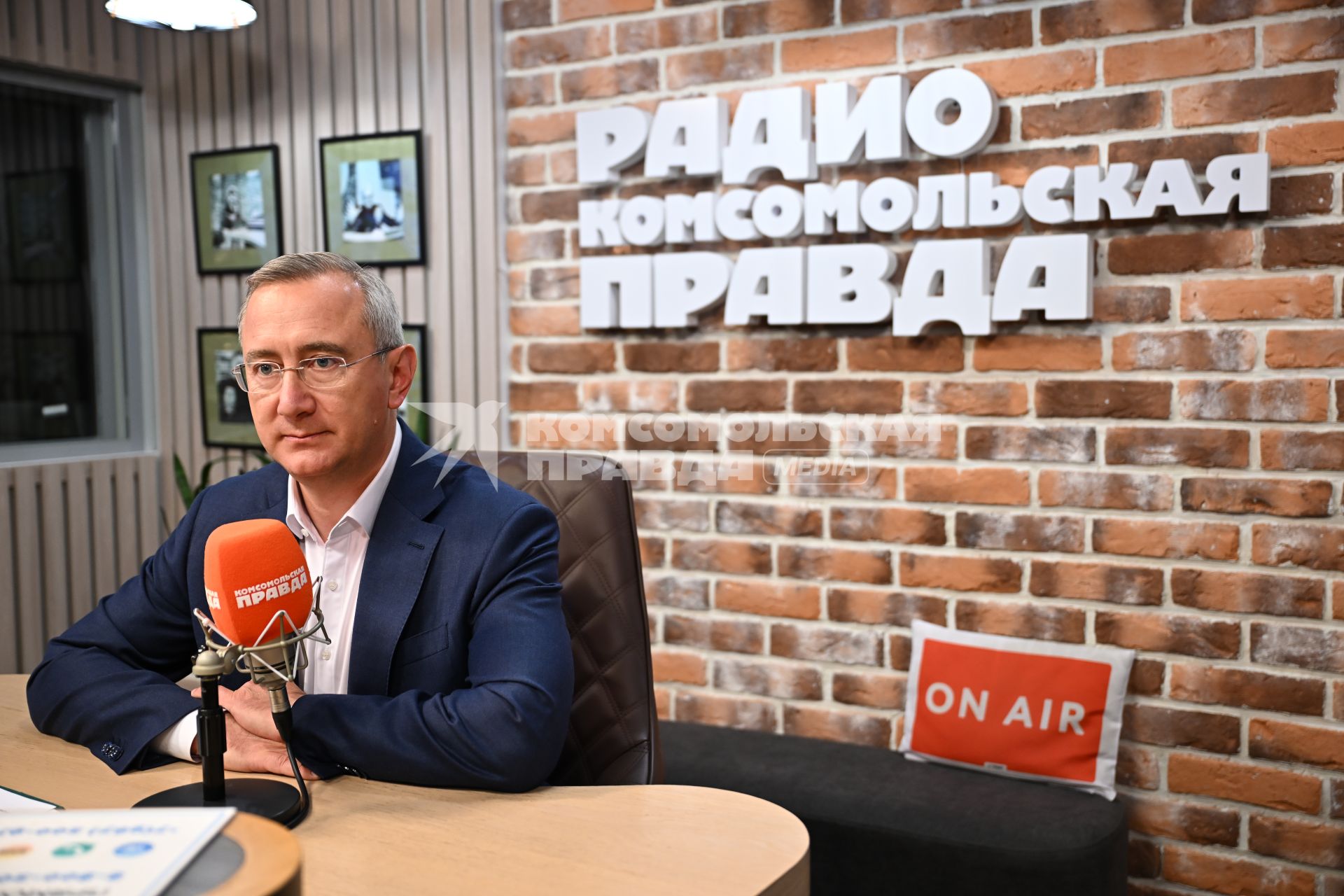 Владислав Шапша на радиостанции `Комсомольская правда`