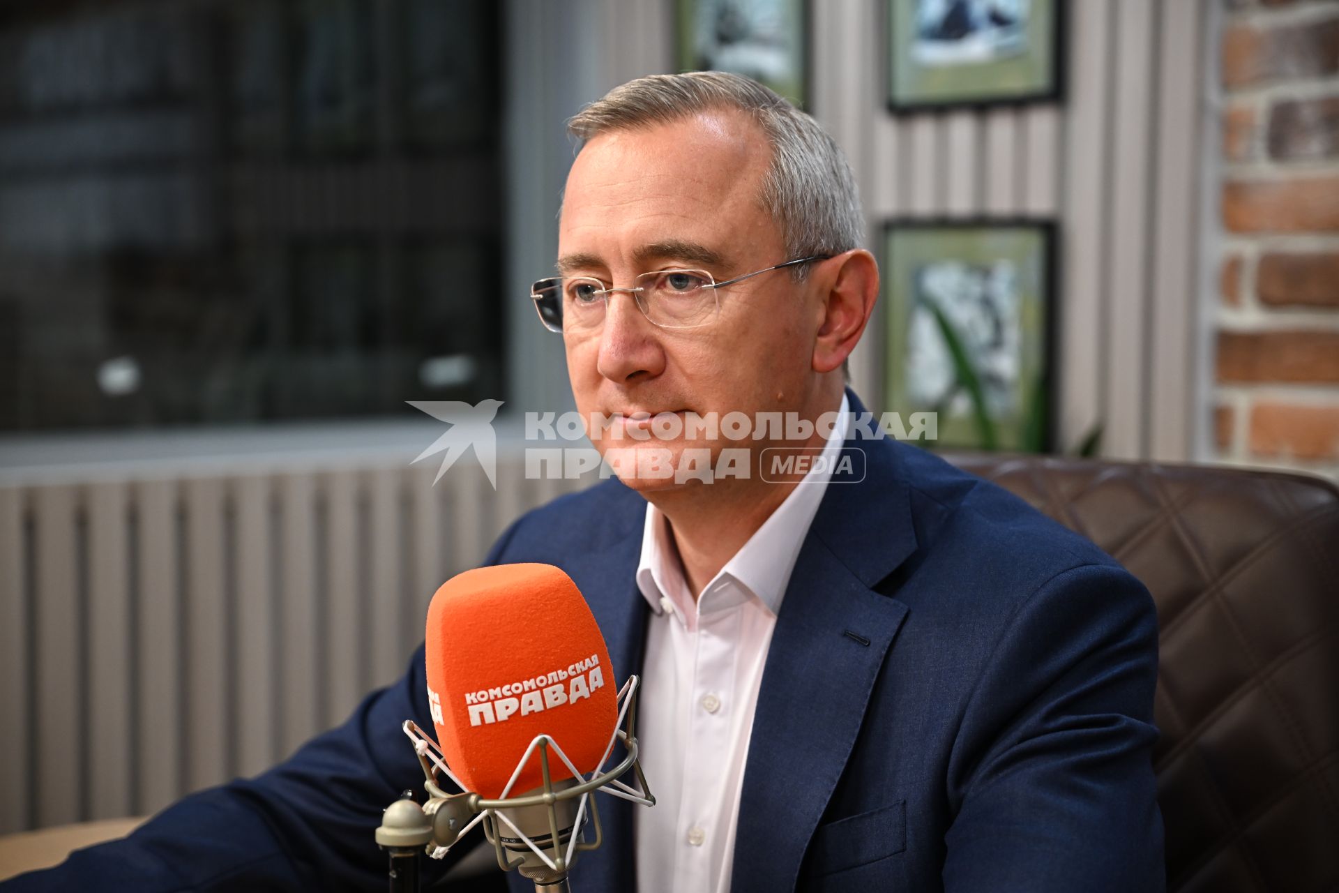Владислав Шапша на радиостанции `Комсомольская правда`