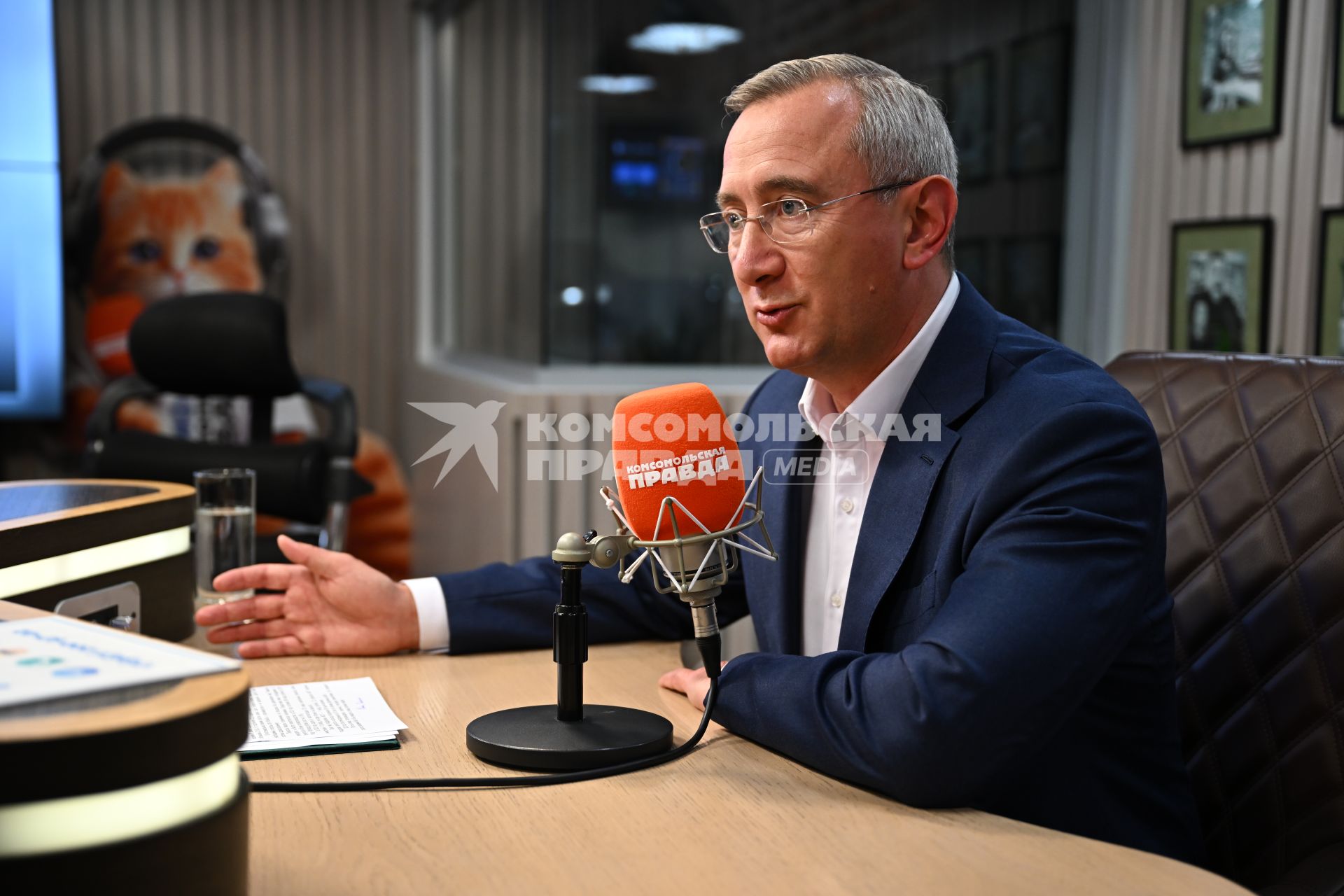 Владислав Шапша на радиостанции `Комсомольская правда`
