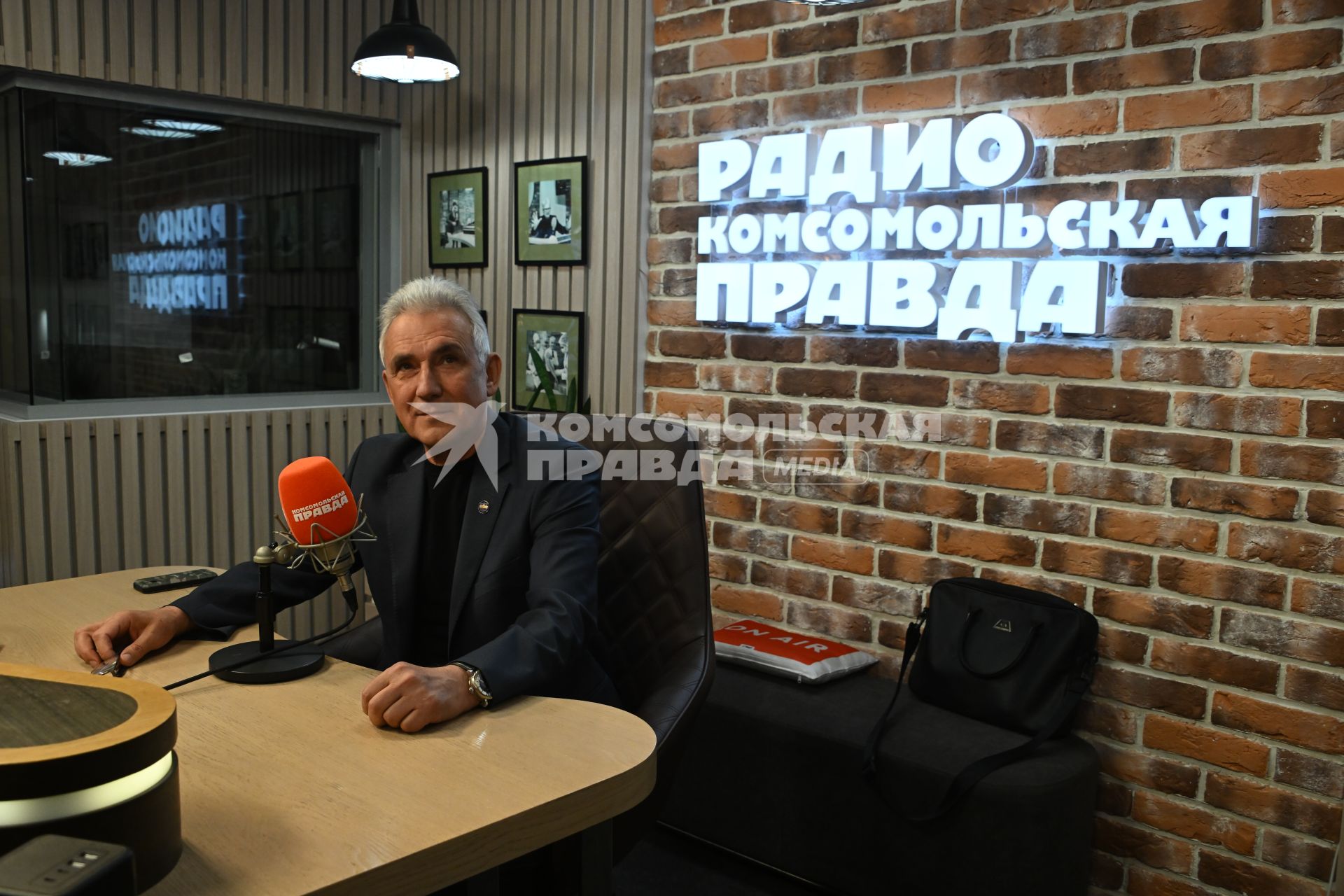 Вадим Бражкин на радиостанции `Комсомольская правда`