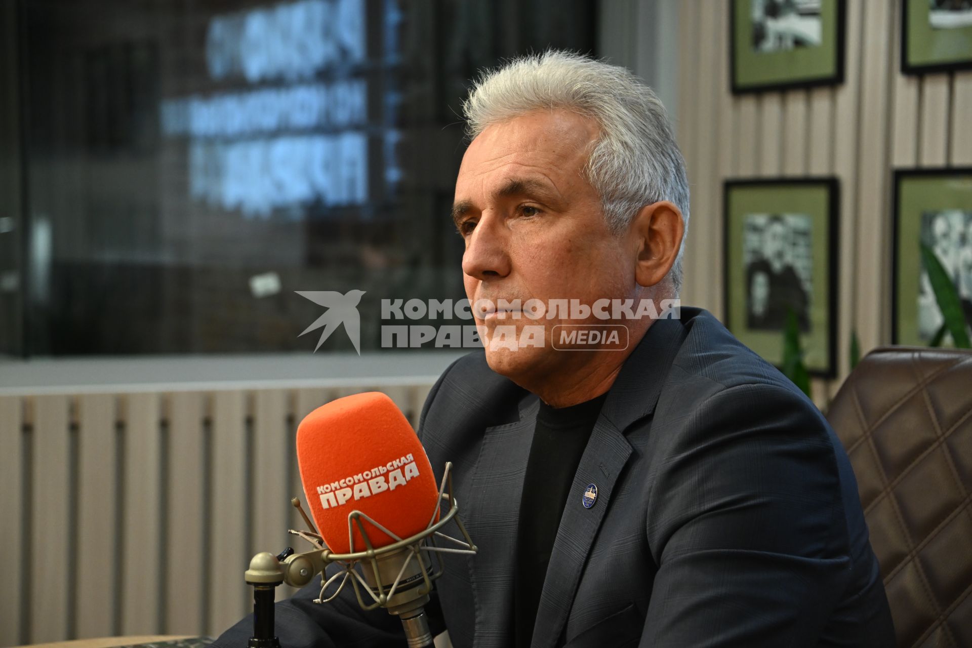 Вадим Бражкин на радиостанции `Комсомольская правда`