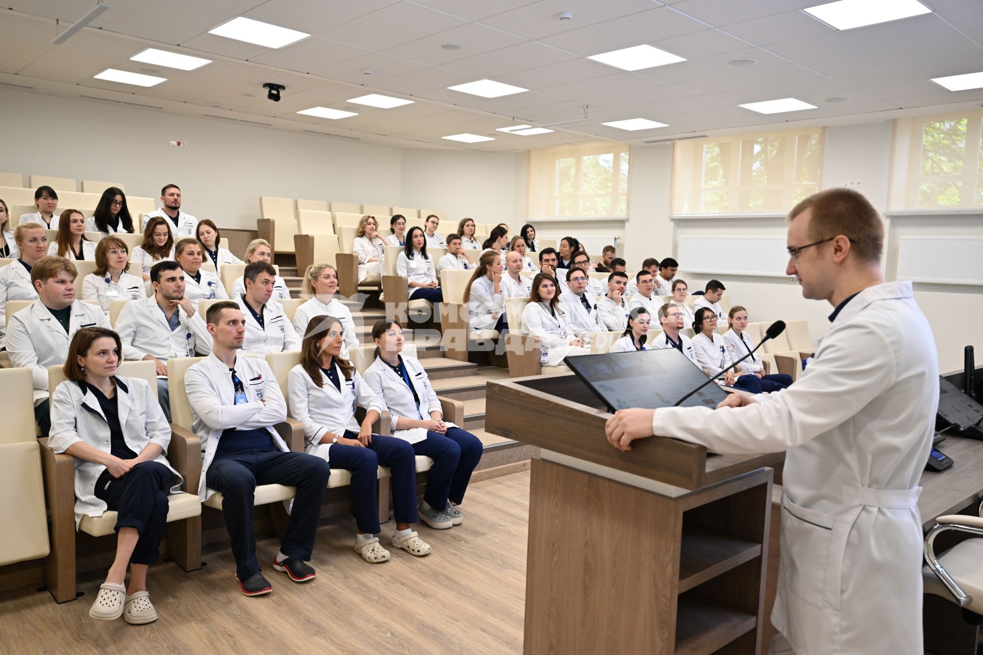 Открытие научно-академического корпуса Боткинской больницы после реконструкции