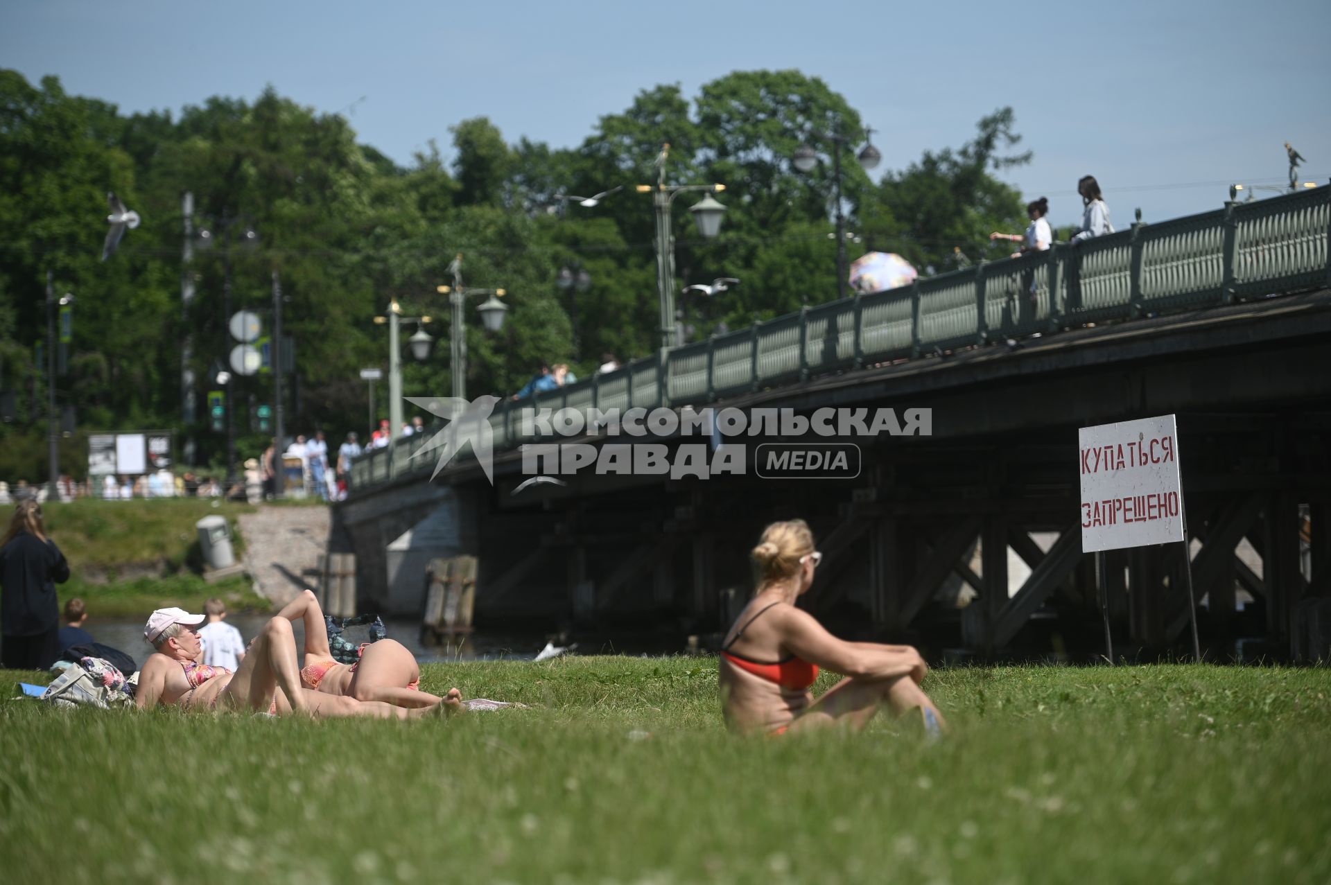 Жара в Санкт-Петербурге