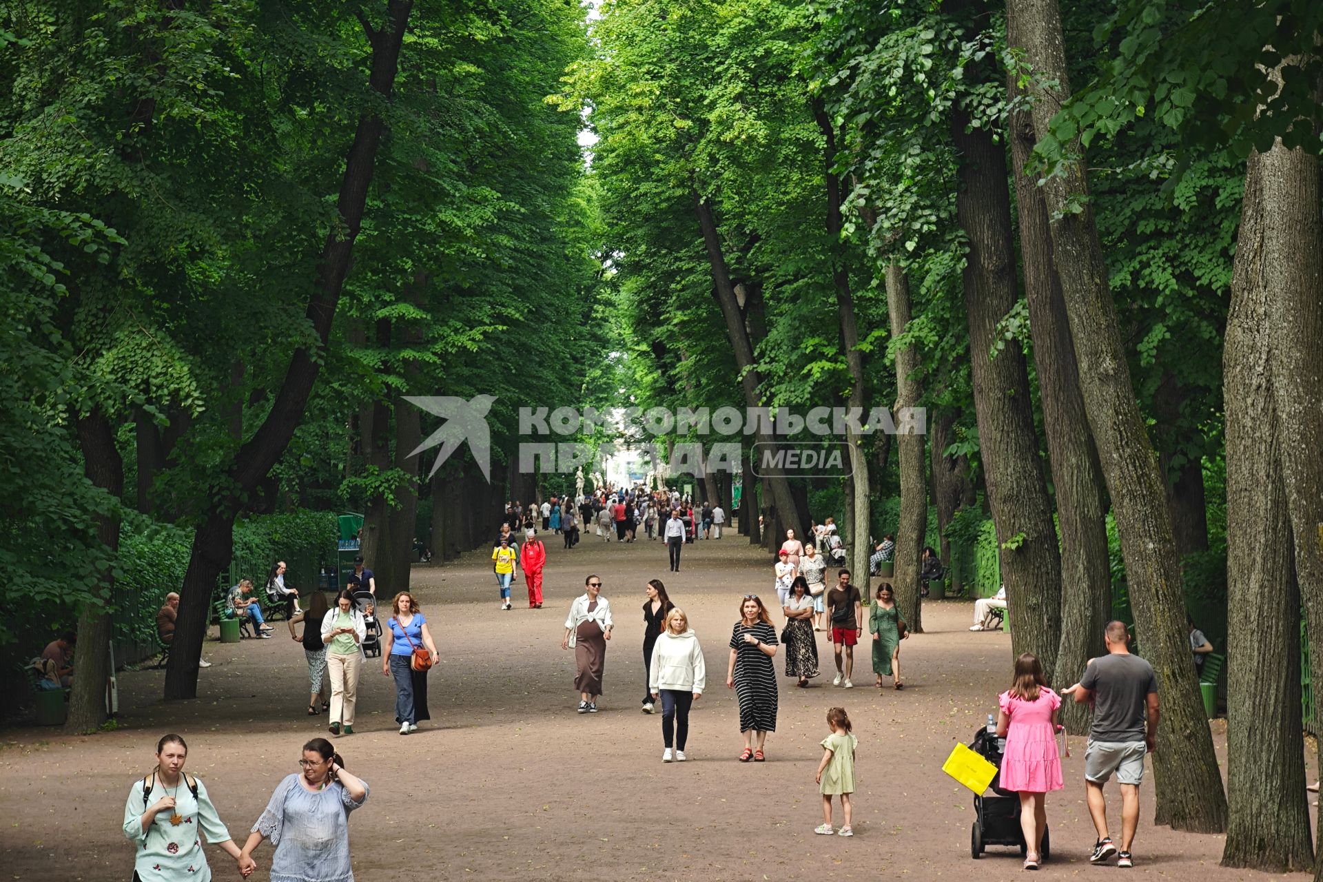 Жара в Санкт-Петербурге