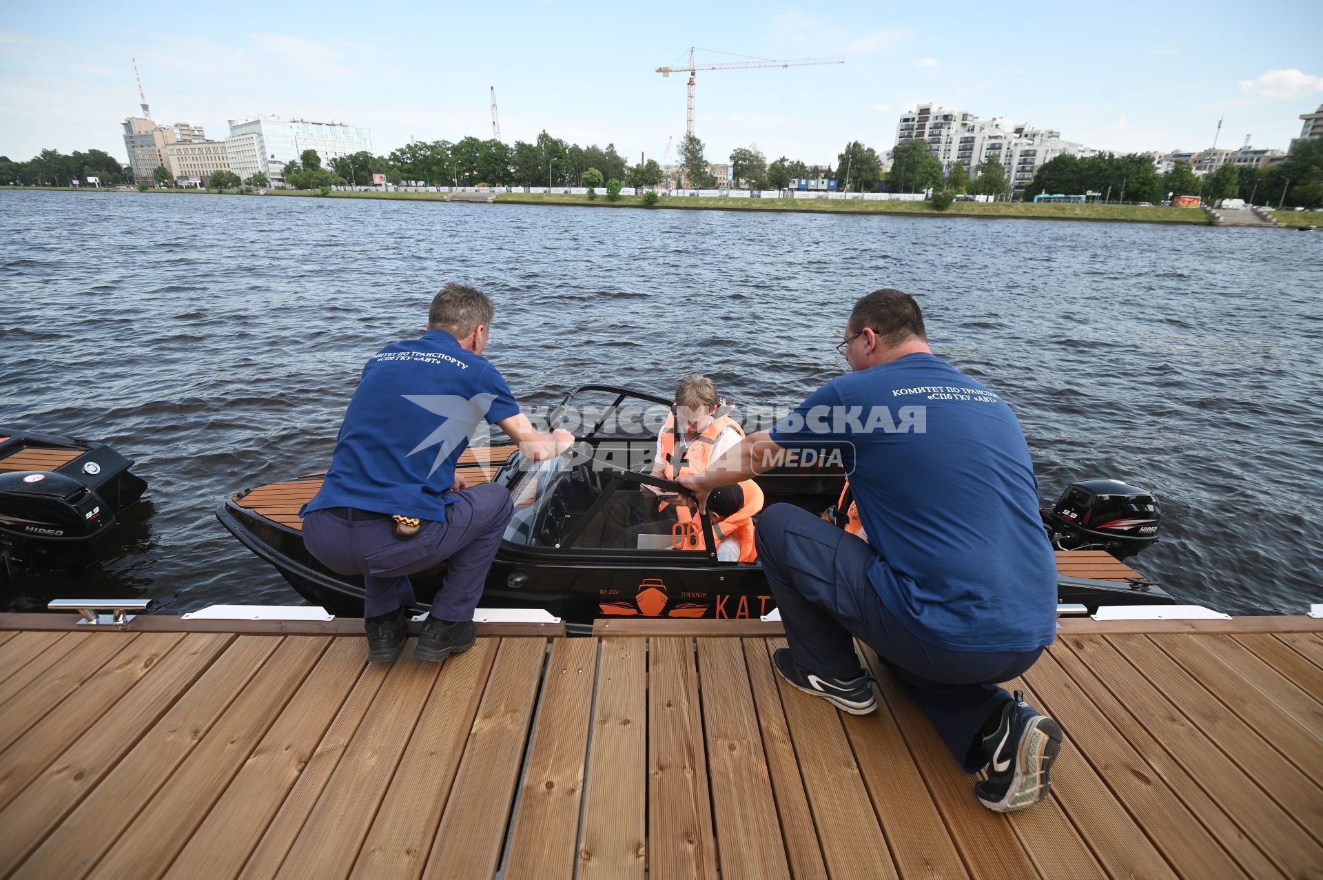 Рейд по водному транспорту в Петербурге