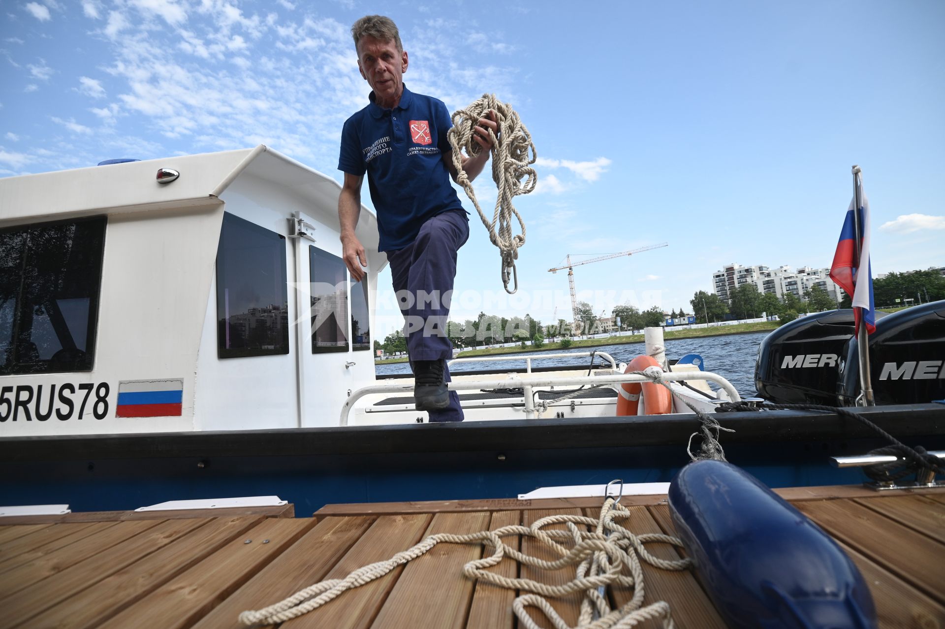 Рейд по водному транспорту в Петербурге