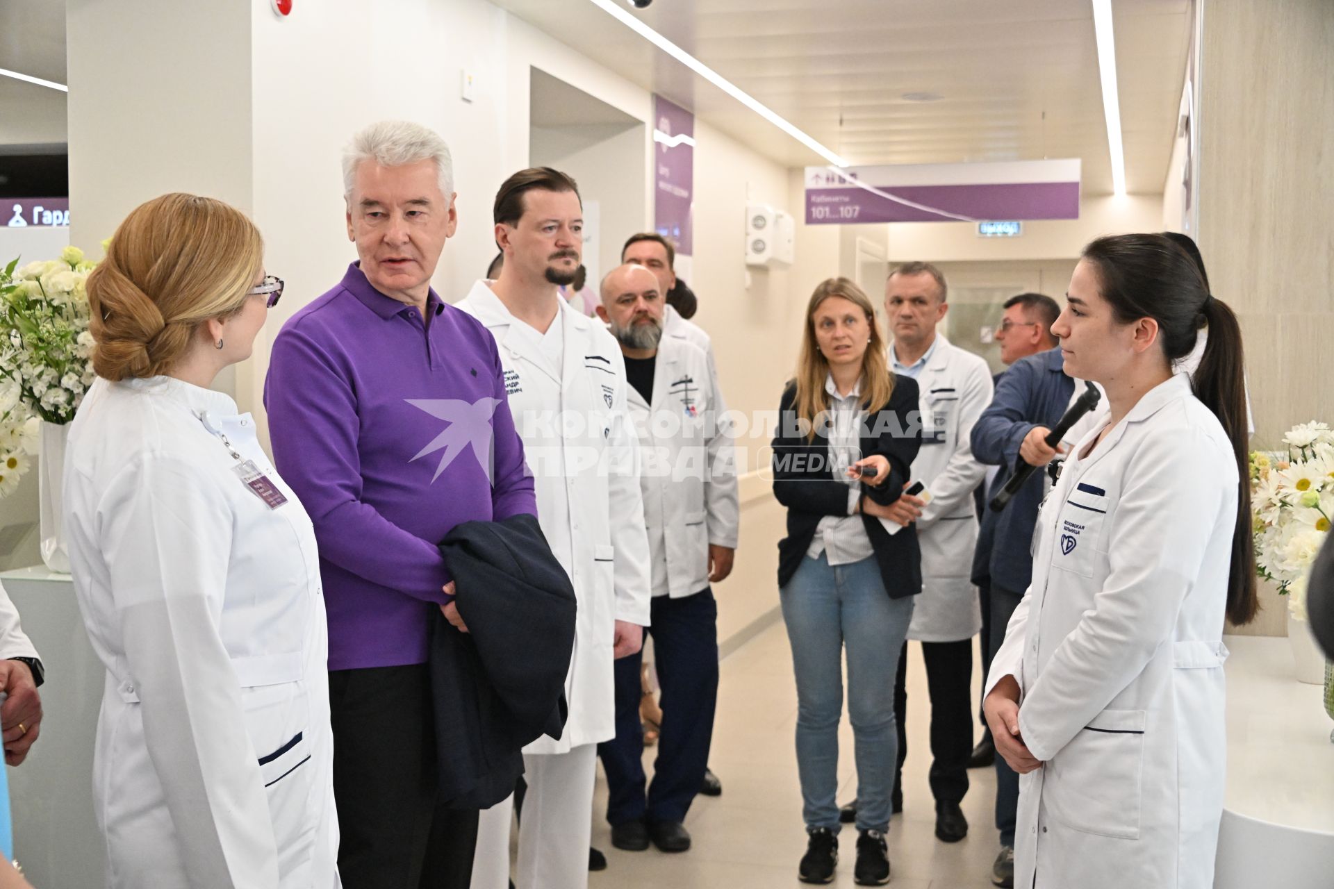 Открытие центра женского здоровья городской клинической больницы (ГКБ) № 67 имени Л.А. Ворохобова