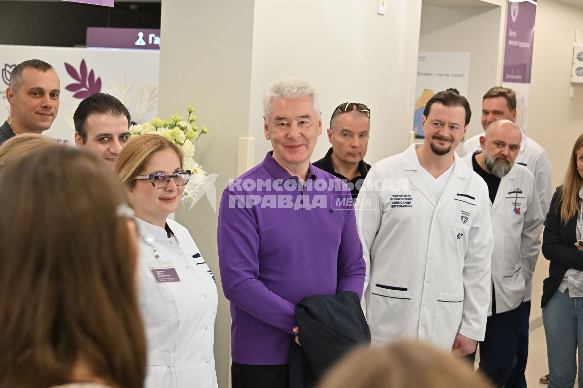 Открытие центра женского здоровья городской клинической больницы (ГКБ) № 67 имени Л.А. Ворохобова