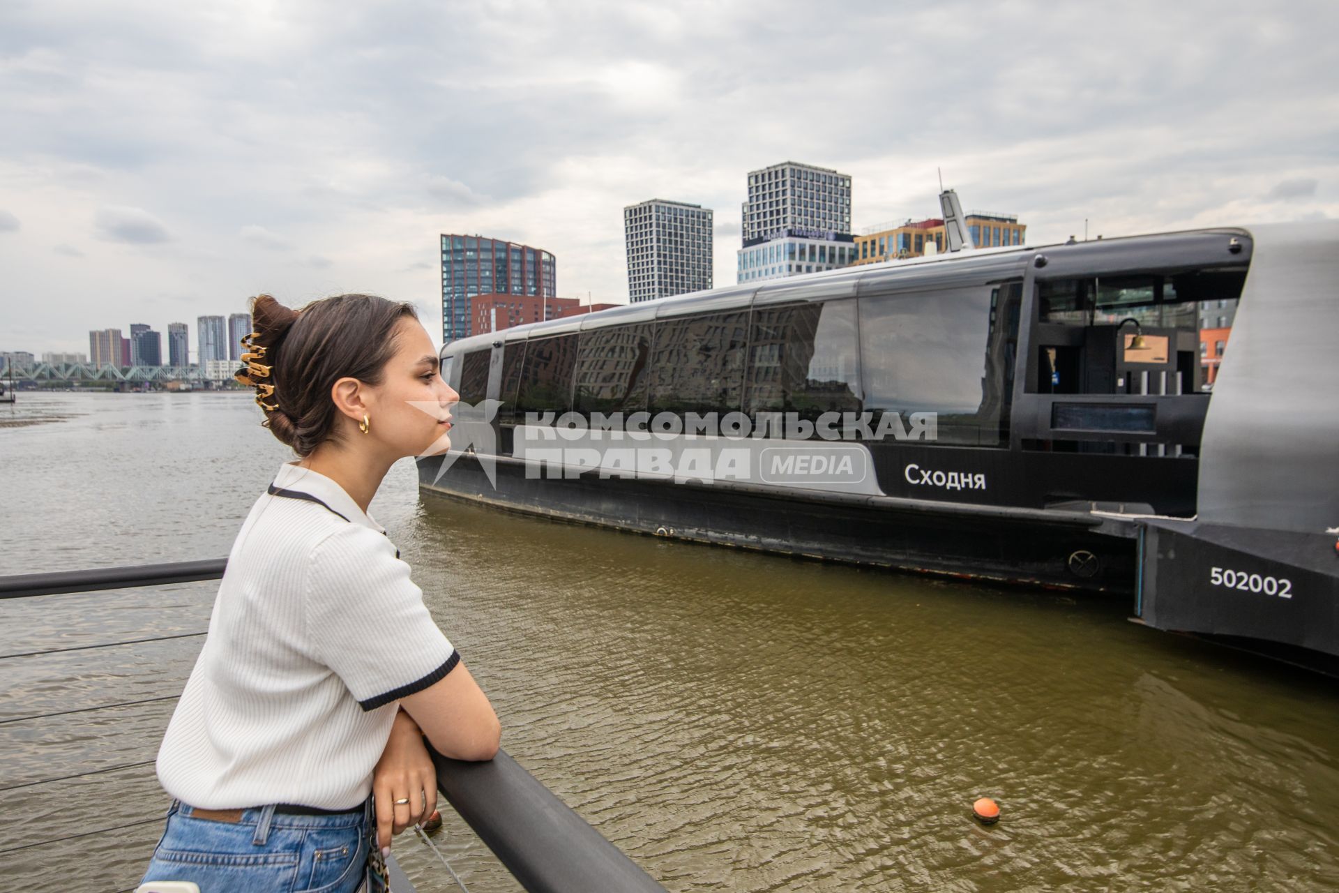 Речные электротрамваи в Москве