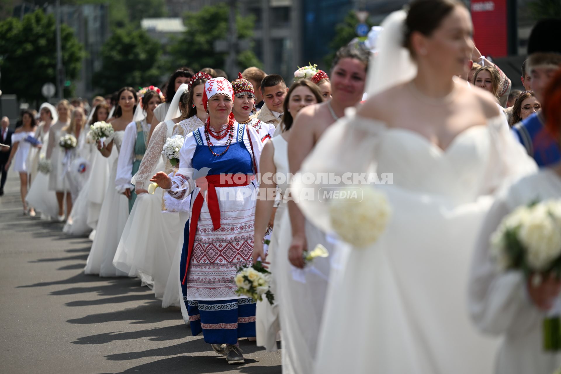 II Всероссийский свадебный фестиваль \"Россия. Соединяя сердца\" в Москве