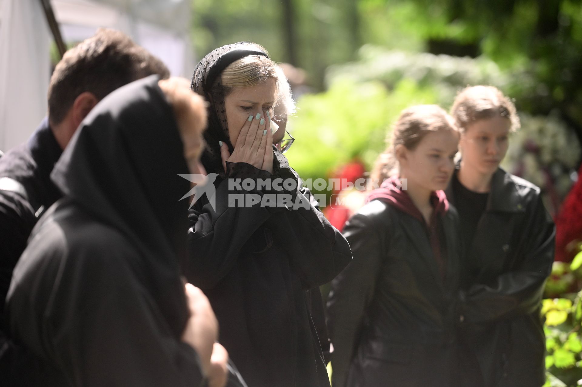 Похороны бывшего министра транспорта РФ Романа Старовойта в Санкт-Петербурге