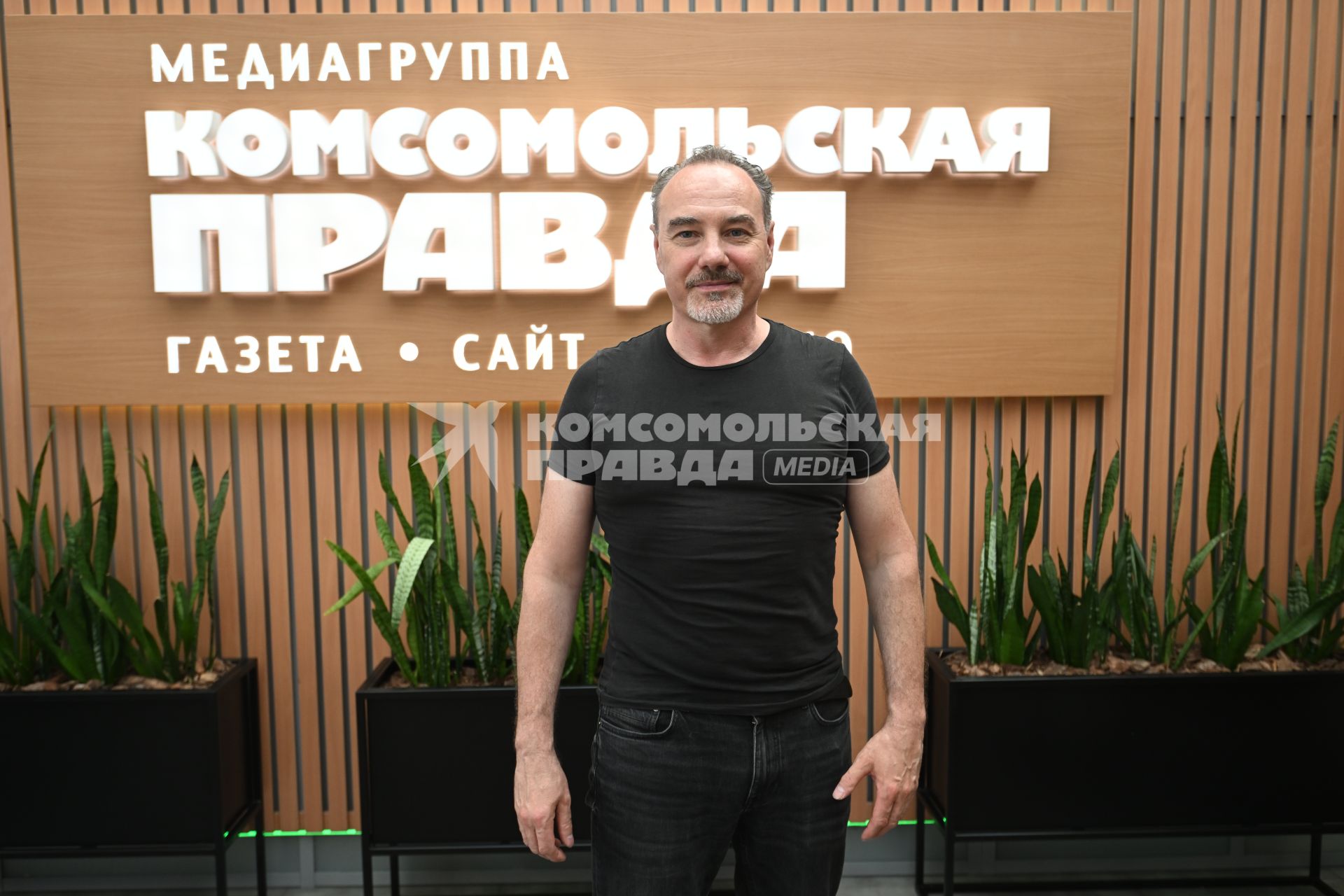 Алексей Поддубный в редакции \"Комсомольской правды\"