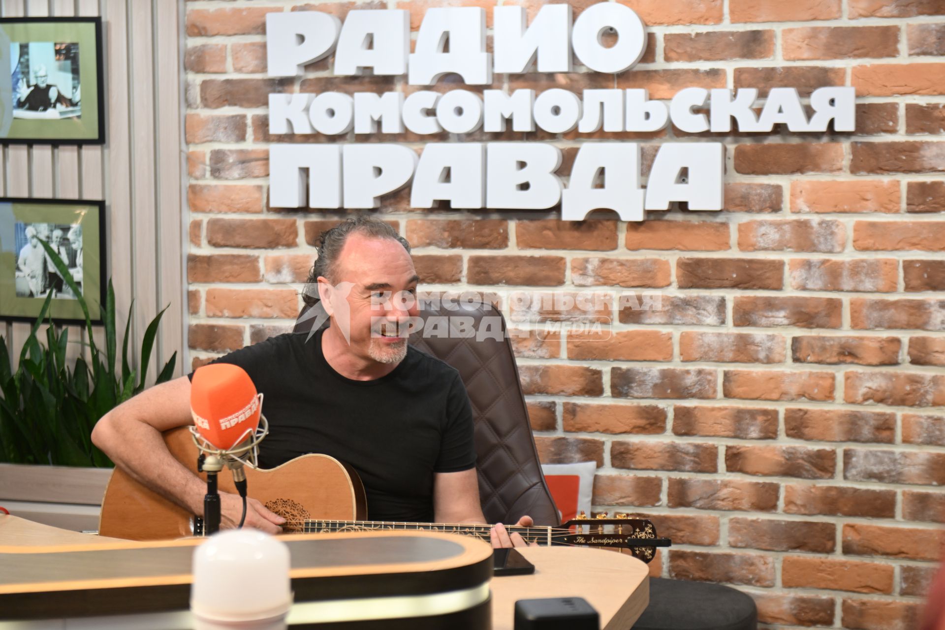 Алексей Поддубный на радиостанции \"Комсомольская правда\"