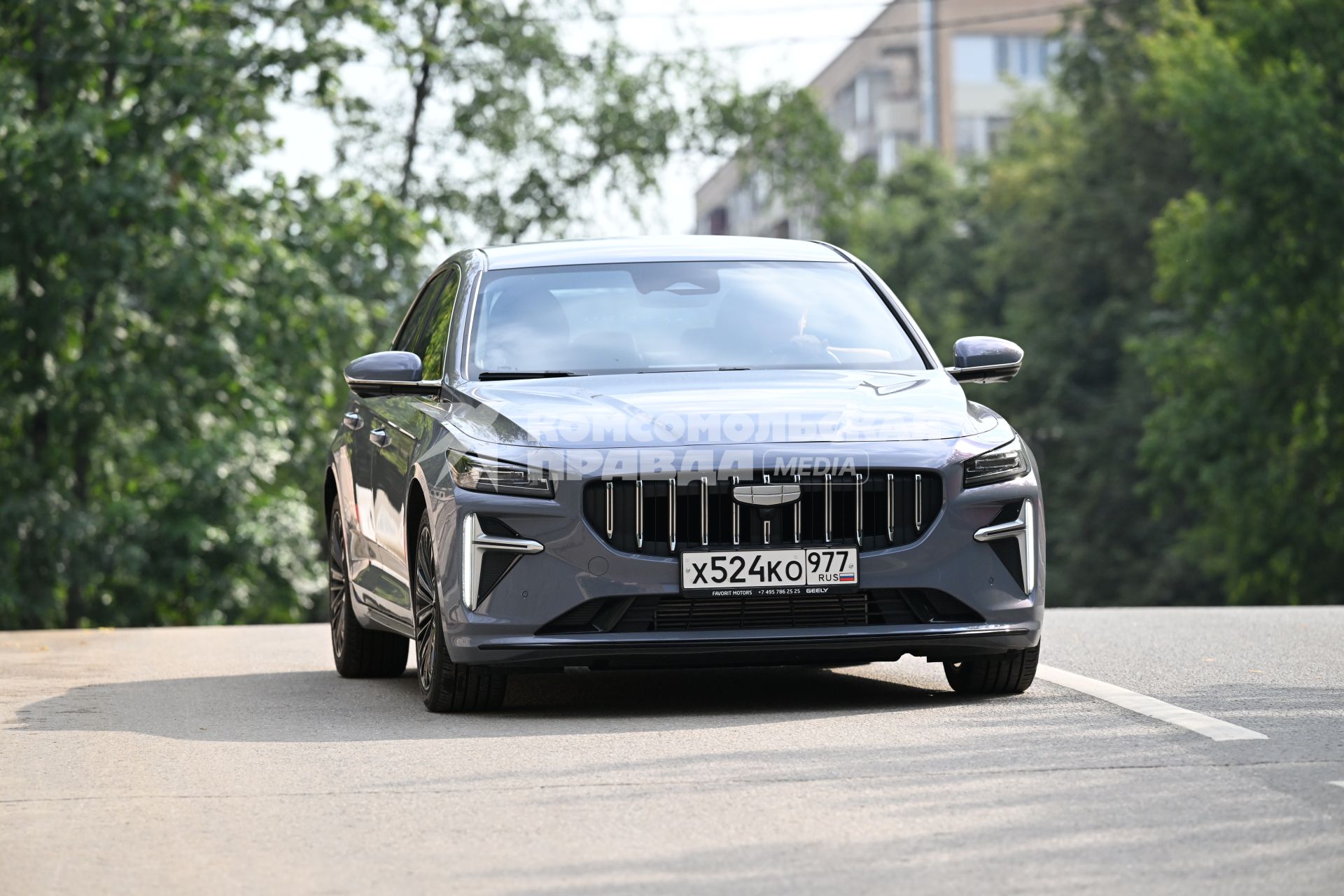 Тест-драйв автомобиля Geely Preface