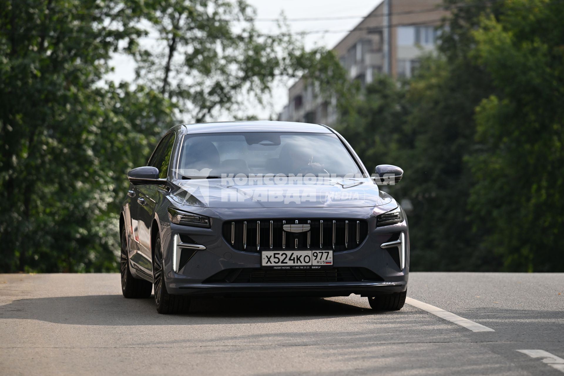 Тест-драйв автомобиля Geely Preface