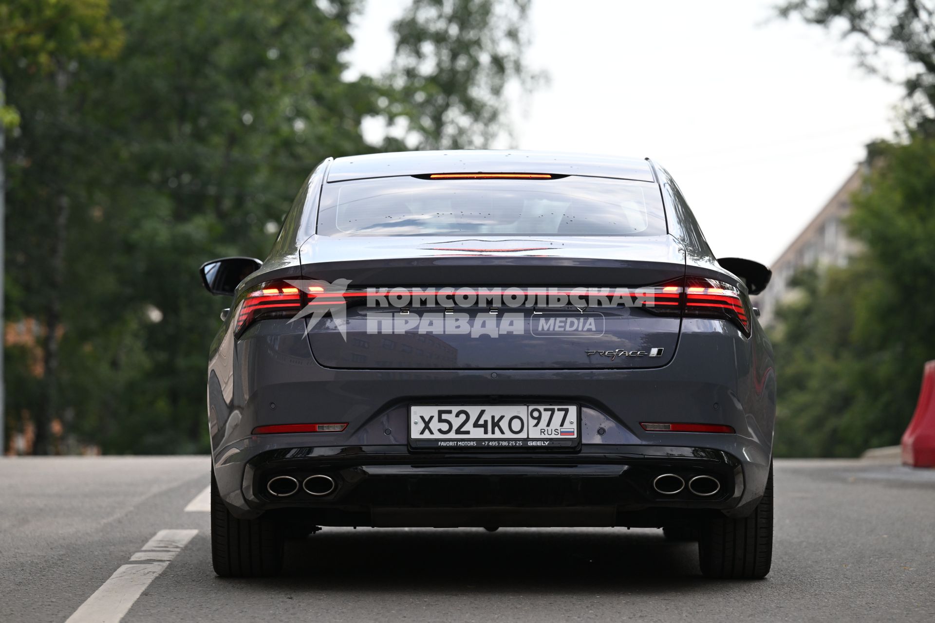 Тест-драйв автомобиля Geely Preface