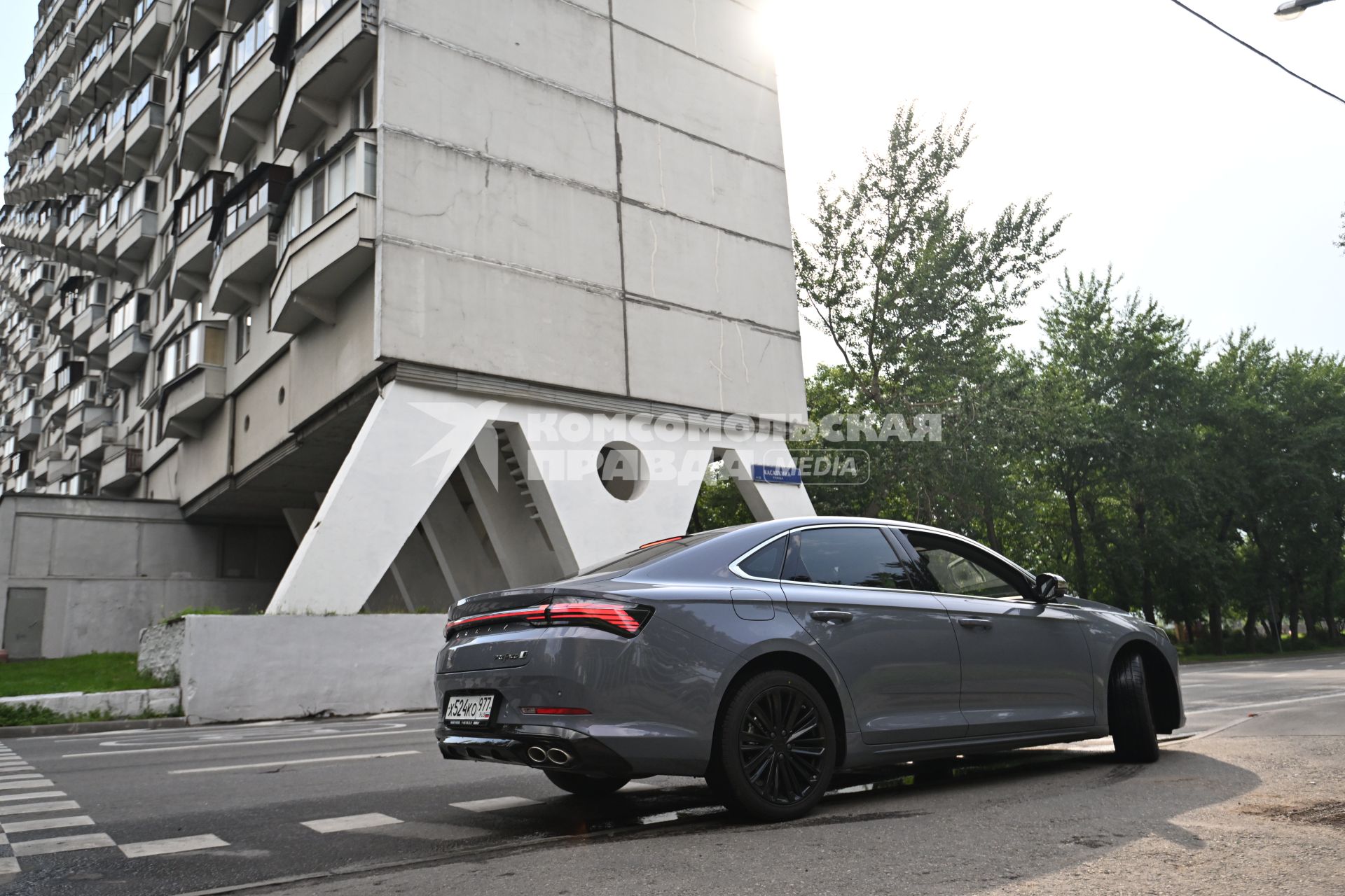 Тест-драйв автомобиля Geely Preface