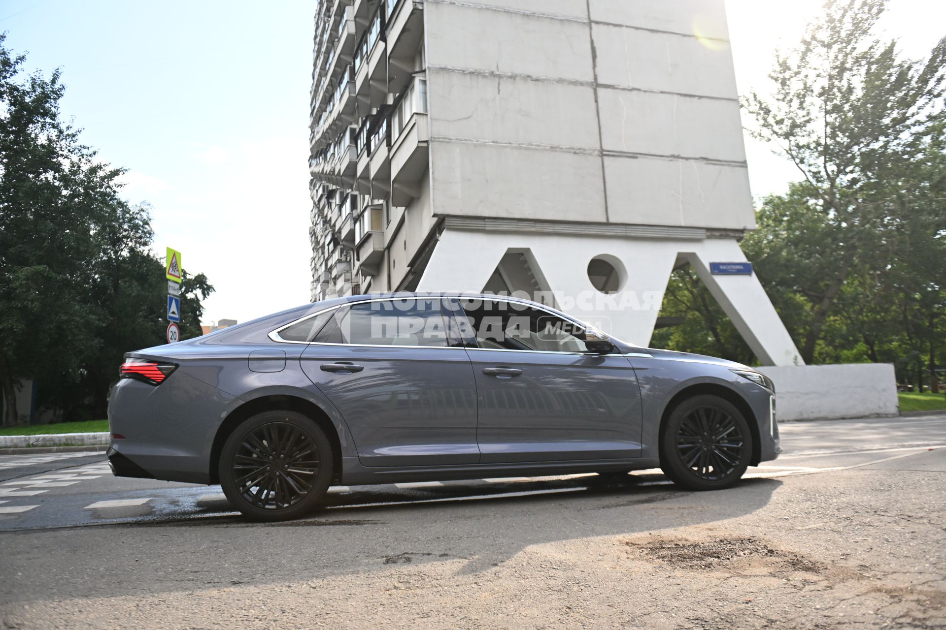 Тест-драйв автомобиля Geely Preface