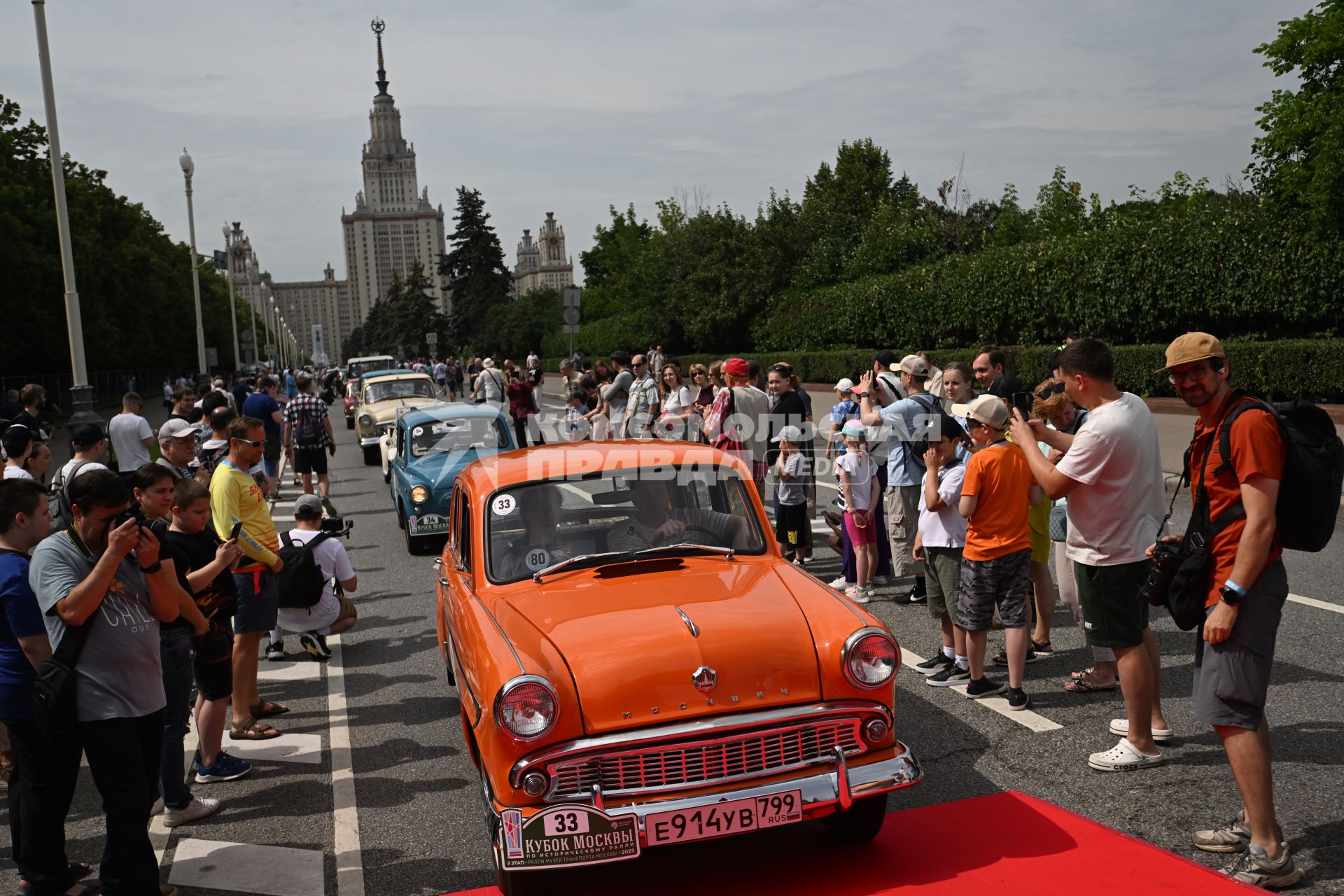 Фестиваль \"Ретрорейс\" в Москве