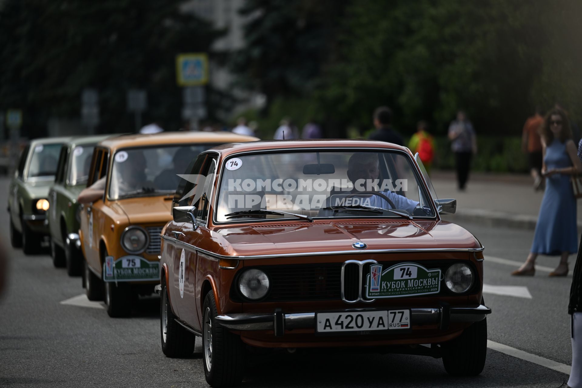 Фестиваль \"Ретрорейс\" в Москве