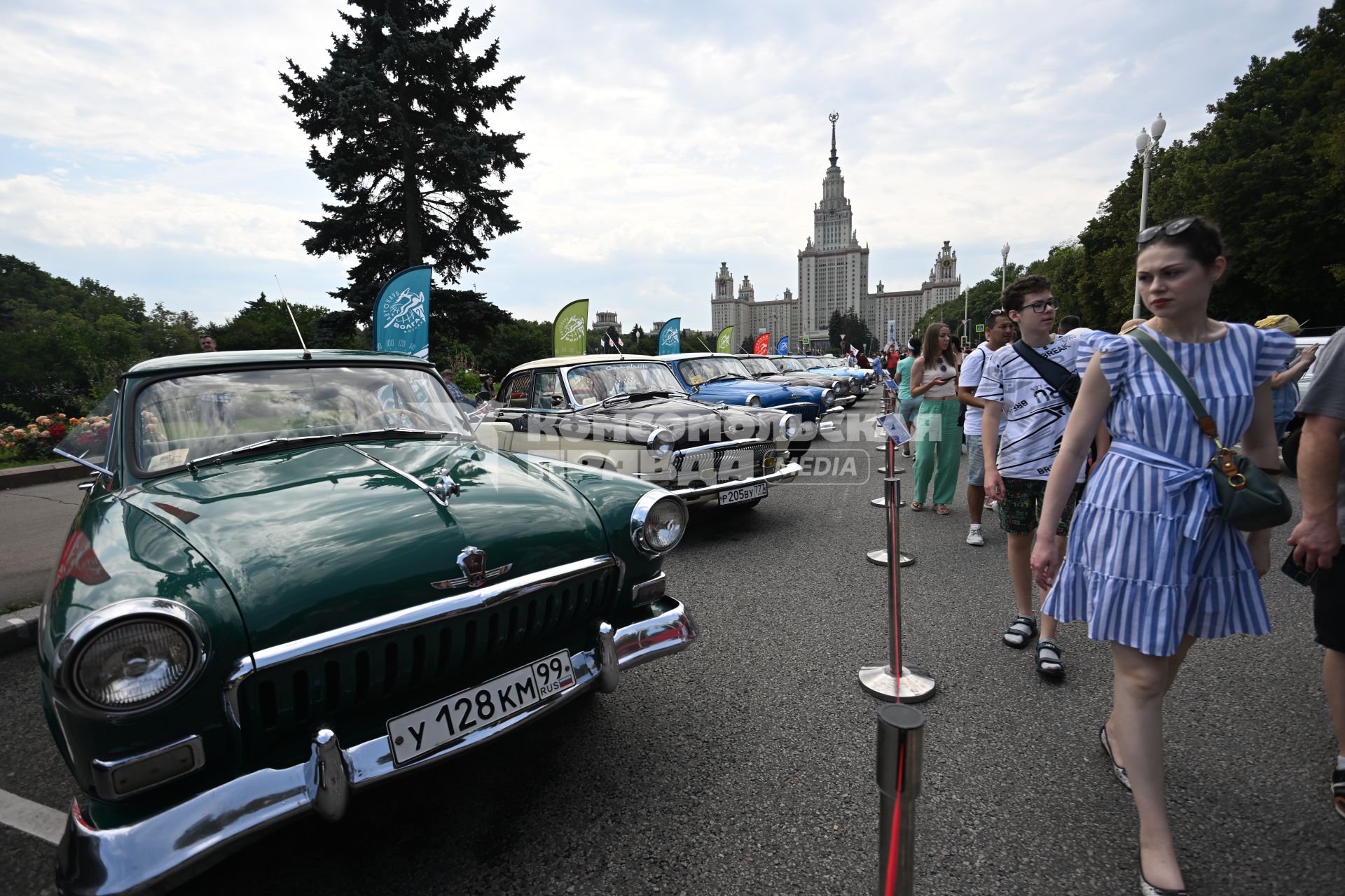 Фестиваль \"Ретрорейс\" в Москве