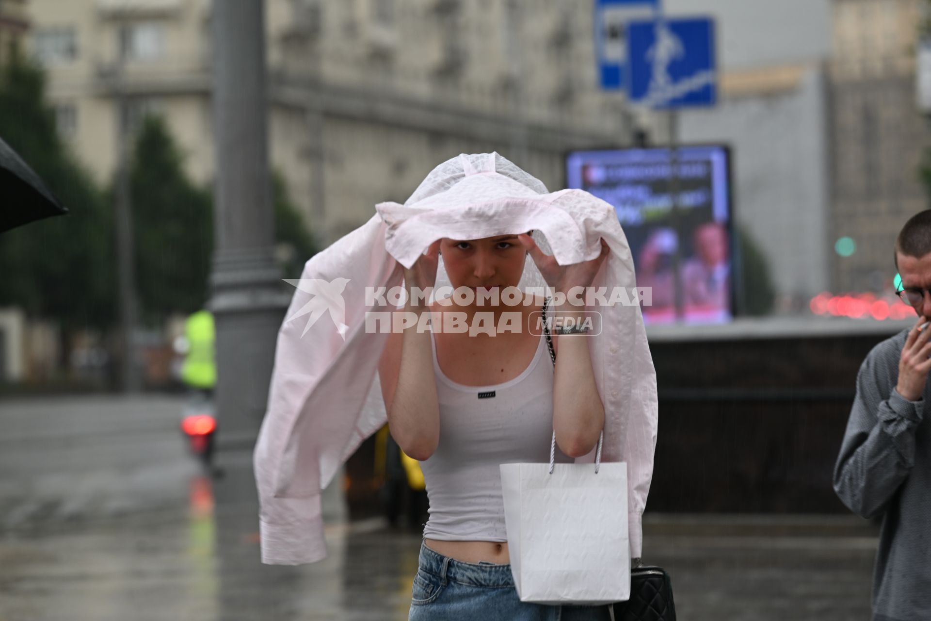 Дождь в Москве