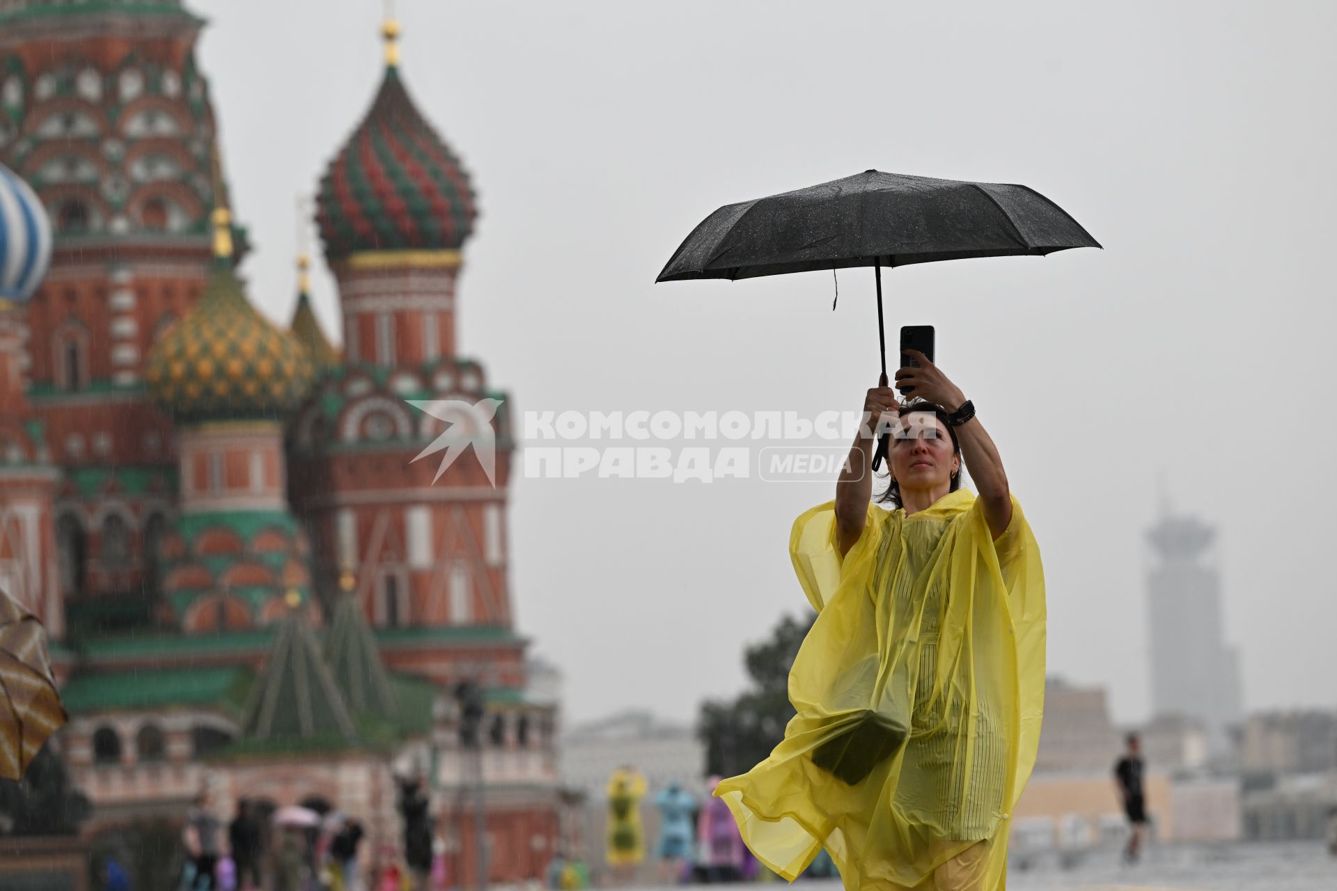 Дождь в Москве